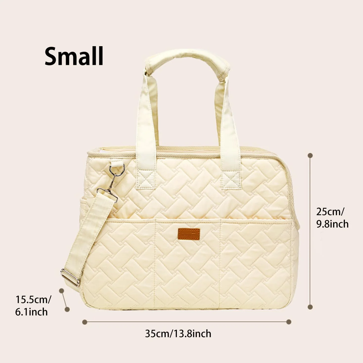 Woolala Sac de transport pour animaux de compagnie, sac de transport pour chiens et chats, sac de voyage pour chiens avec filet respirant, sac de voyage portable pour chiots, tapis pour animaux de