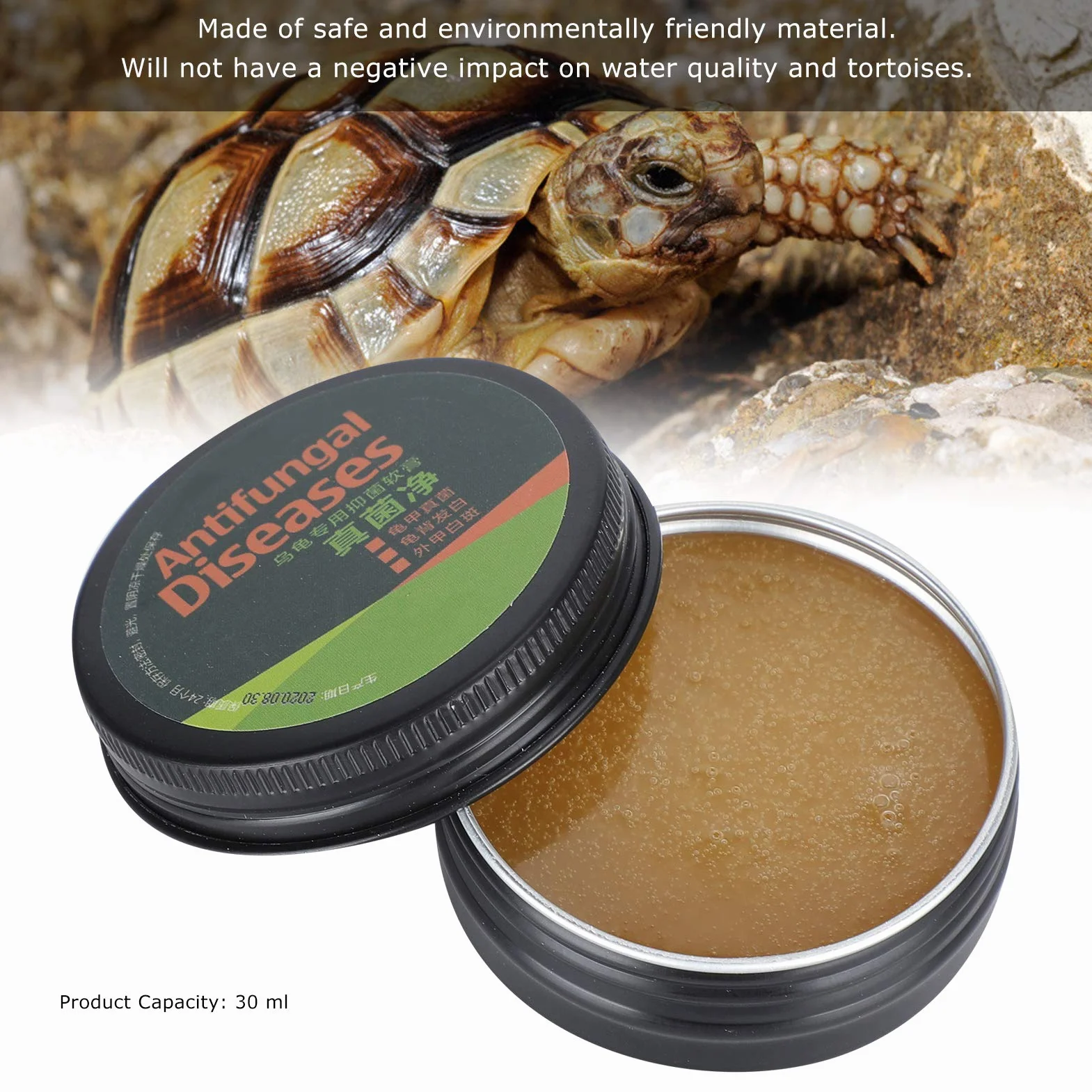 Crème de Soin de Tortue Pratique pour Protéger la Santé des Tortues de Compagnie