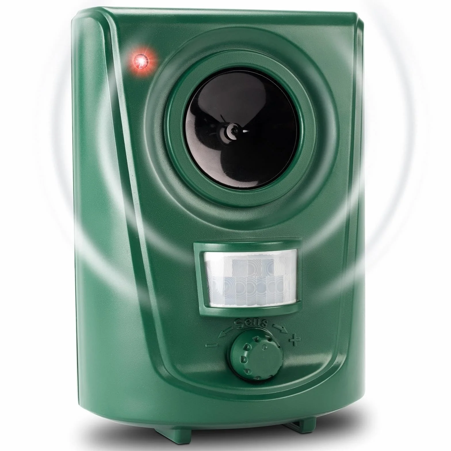 GARDIGO® Répulsif Ultrasonique pour Chiens et Chats 20–60 kHz Détecteur de Mouvement 120° 12 m Protection Jardin Garage