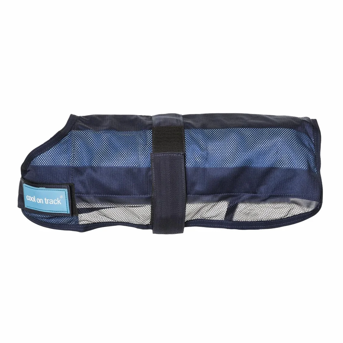 Back-on-Track Manteau Rafraîchissant Anti UV Cool on Track pour Chien Bleu 40 cm