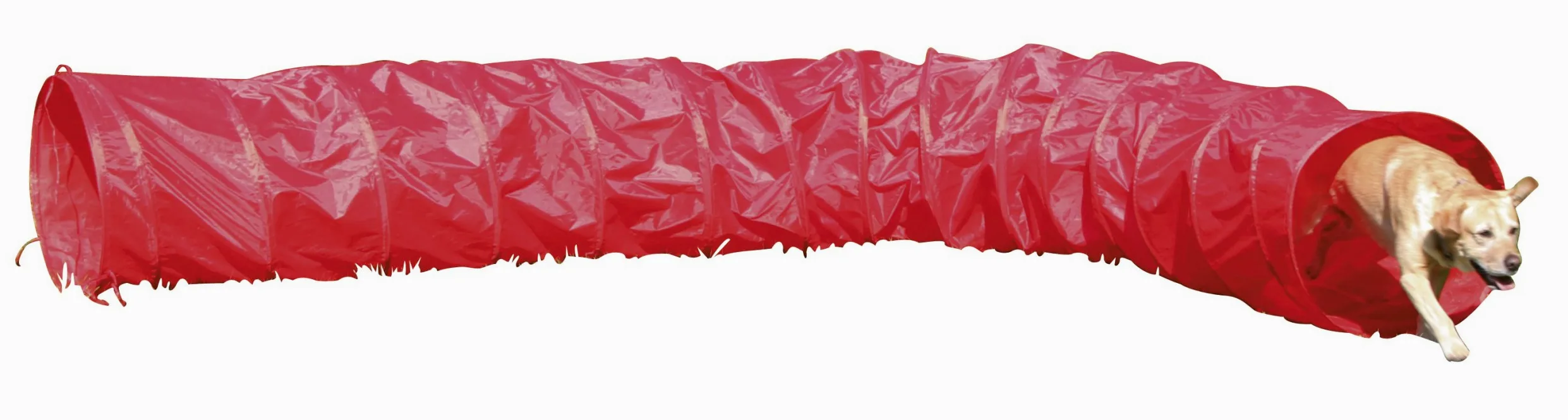 Kerbl Pet Tunnel Agility Rouge, Ø60cm, 5m