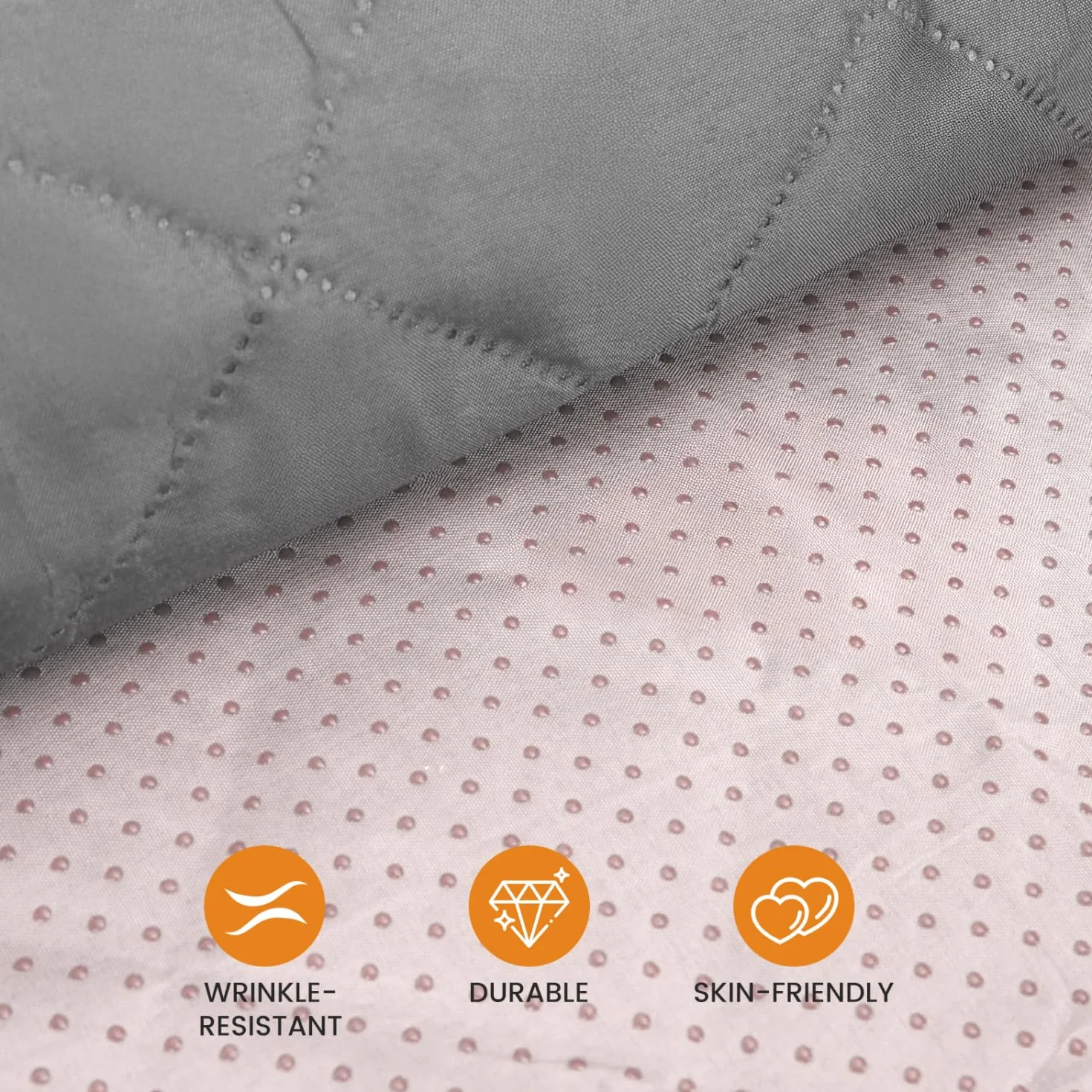 Couverture Chien Imperméable 208x132cm, Protection Canapé Antidérapante, Plaid Lavable pour Chiens, Gris