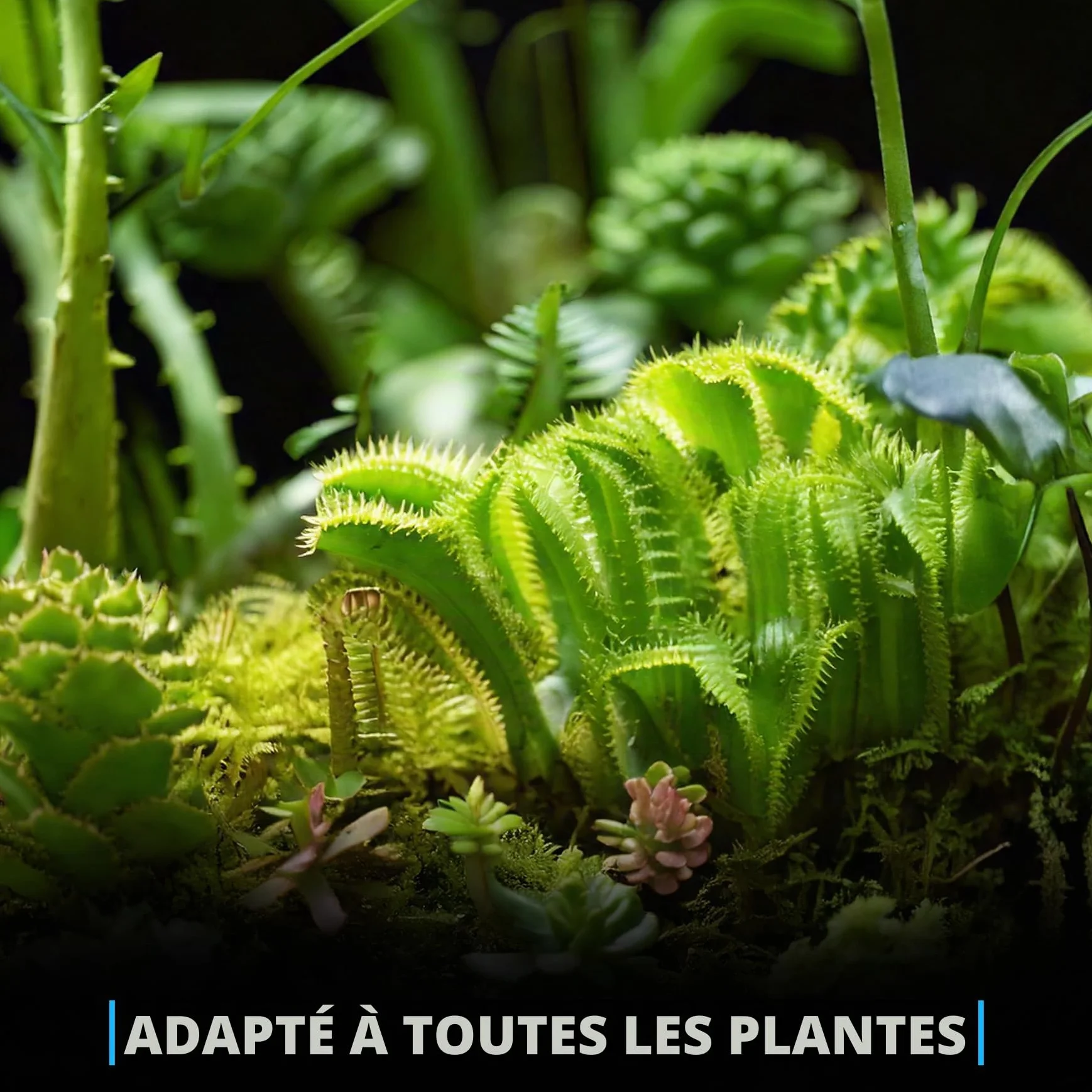 Substrat pour plantes de terrarium - Terreau de drainage avec humus et charbon actif - 100 % naturel - 2 l