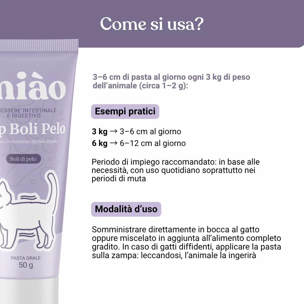 Pâte au Malt pour Chats Miào Stop Boules de Poils – Soutien Intestinal avec Fibres et Psyllium