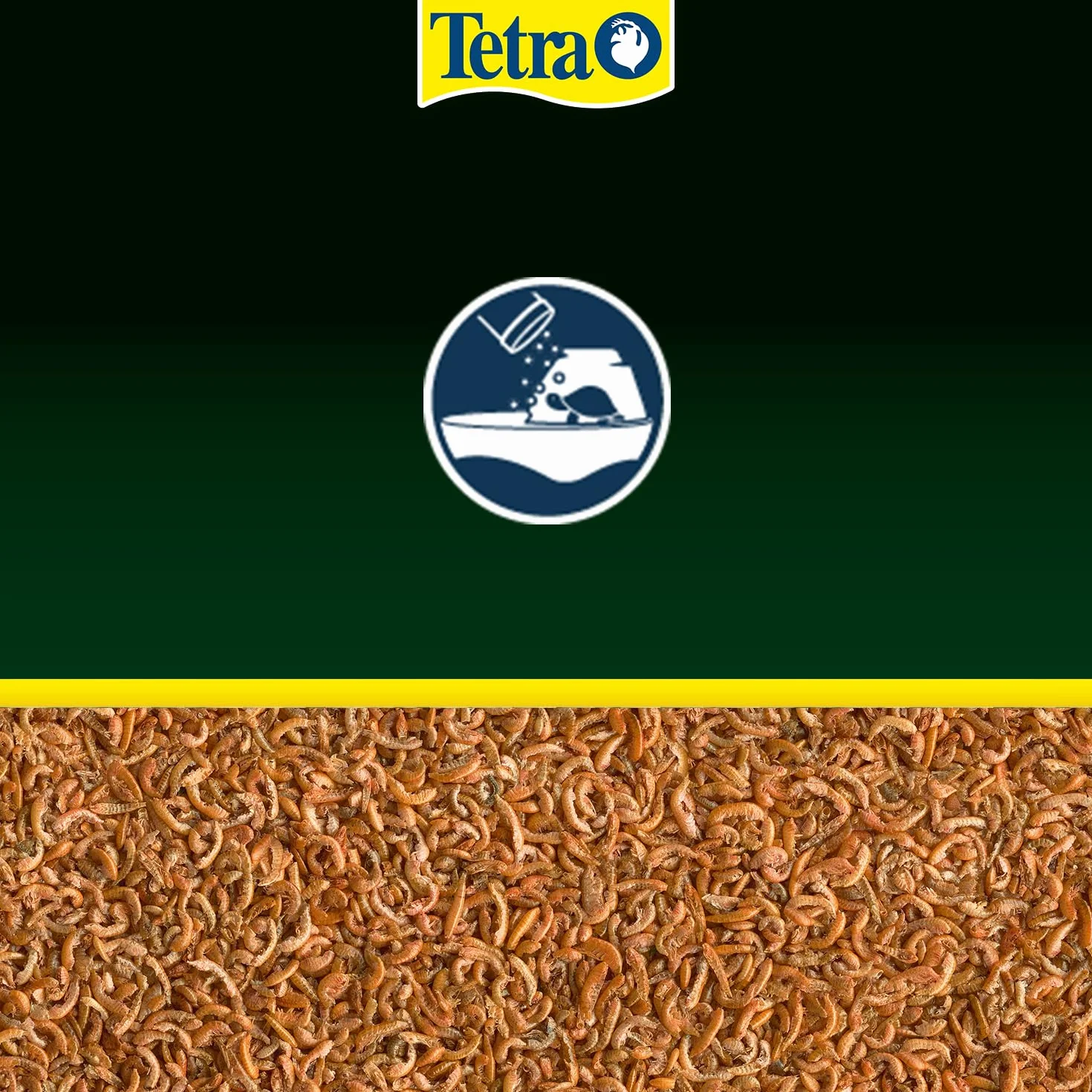 Tetra Gammarus Aliment 100% naturel pour tortues aquatiques Crevettes séchées 4L (400g)