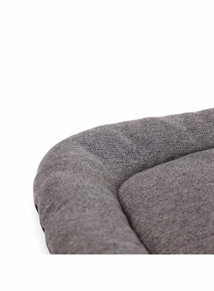 Coussin Ovale Anti-Derapant Gris Chien 80x50x6CM