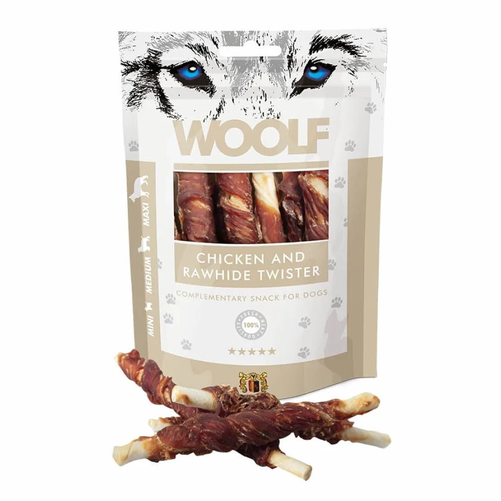 WOOLF rôle de Poulet – Snack pour Chien 100% Naturel