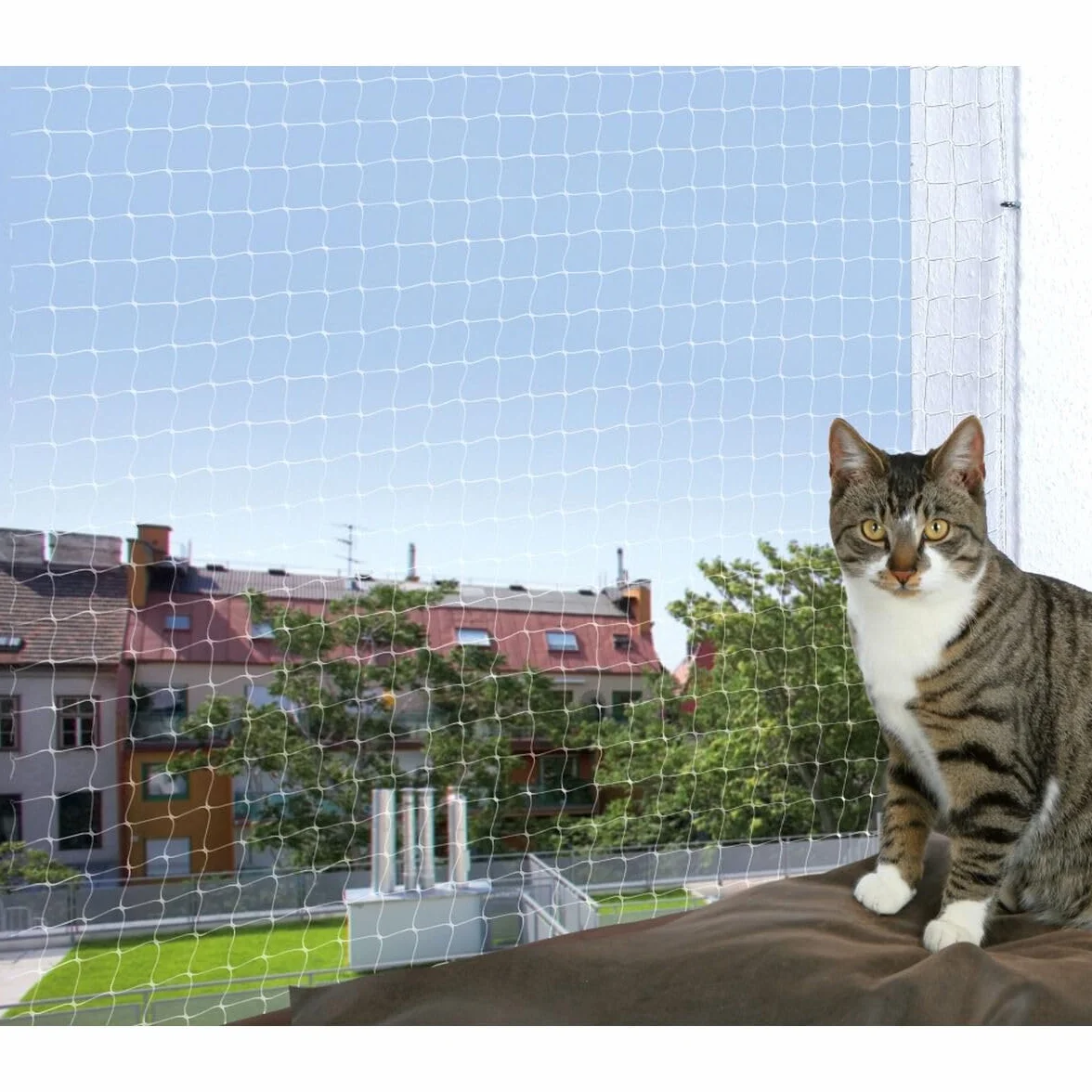 Trixie Filet de Protection Transparent pour Chat 4 × 3 m