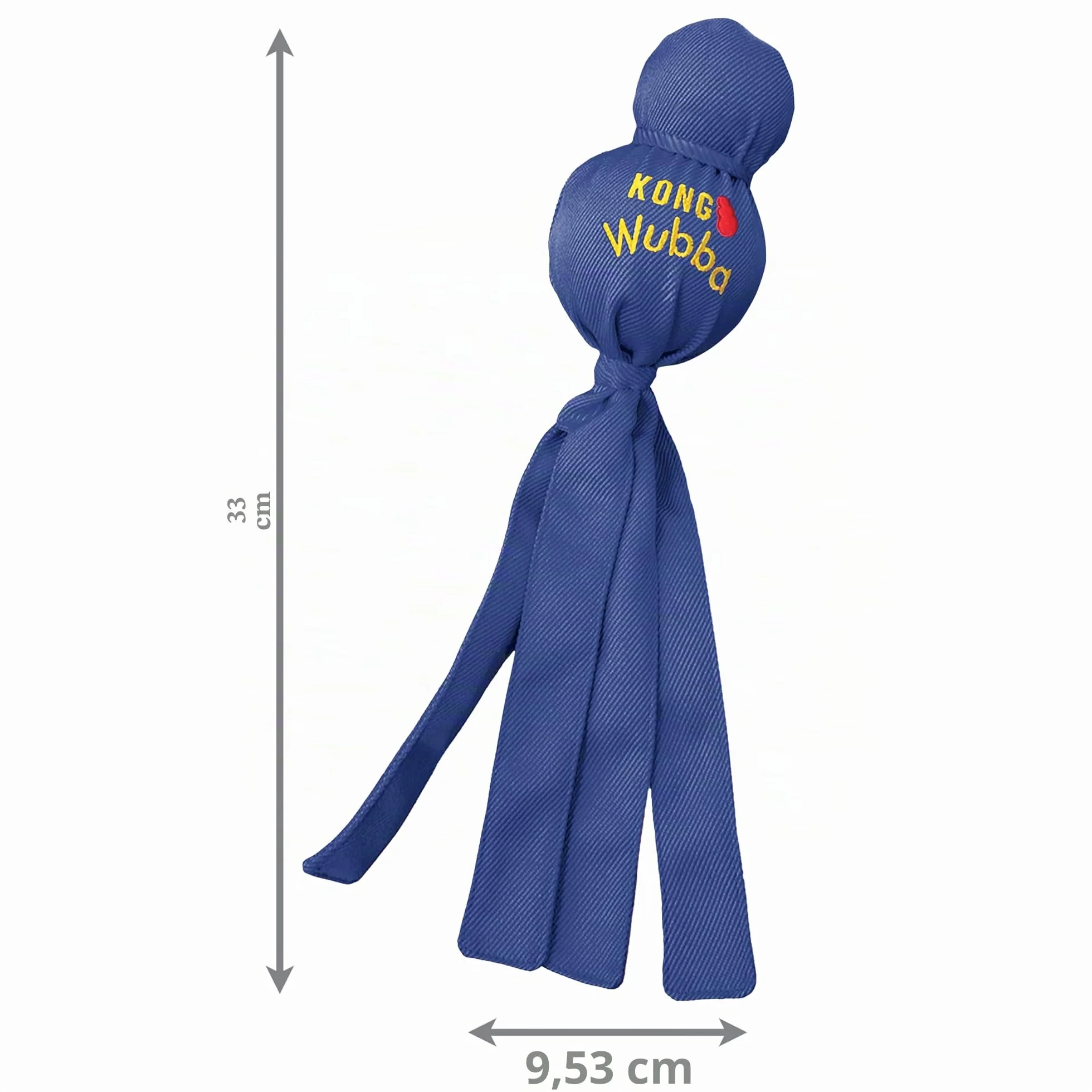 KONG Wubba - Jouet pour Chien pour Tir À La Corde Et Récupération - Fournitures pour Jeux De Chiot Et Chien - pour Grands Chiens