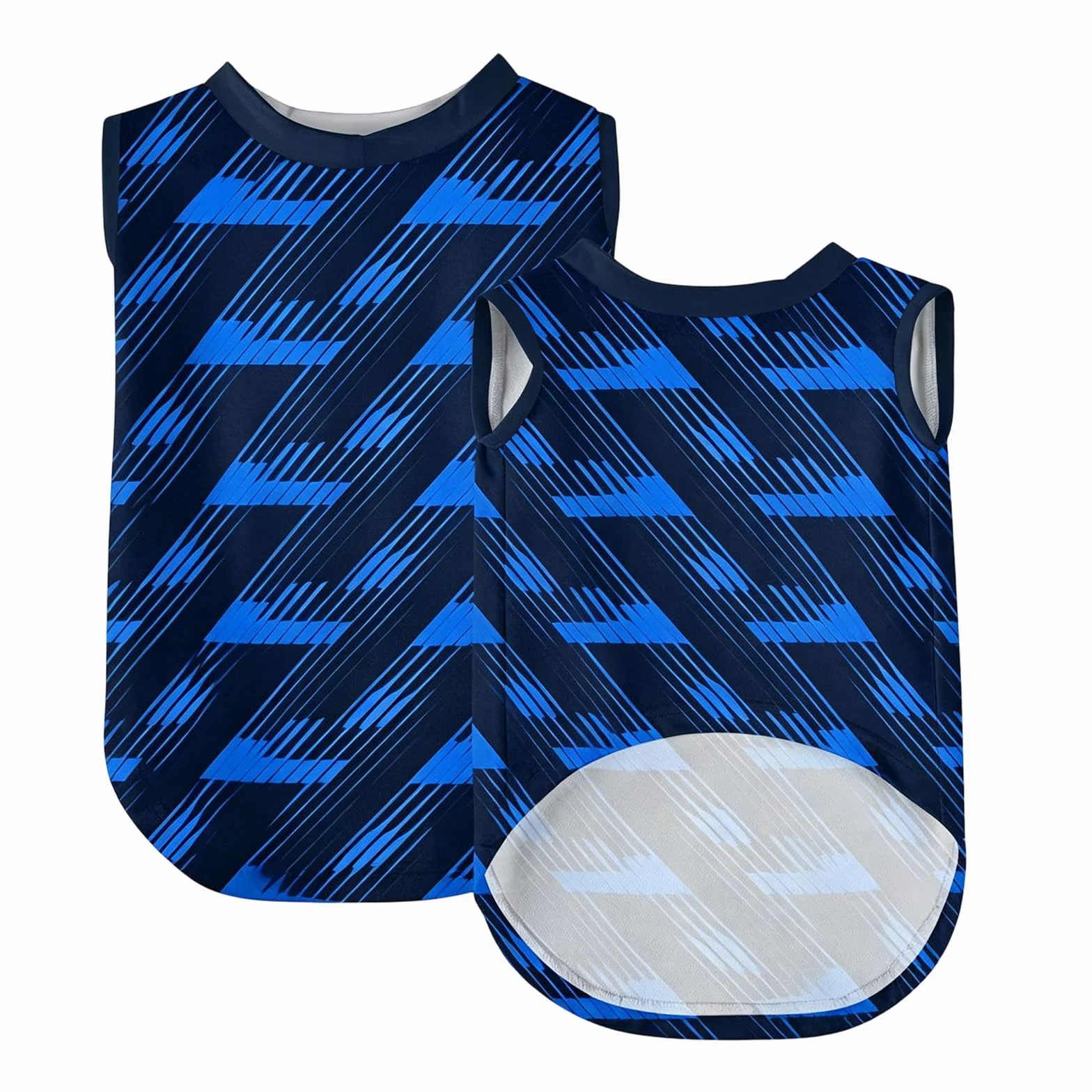Maillot Coupe du Monde 2026 Personnalisé pour Chien Chat, Maillot de Foot France, Col V, avec Nom et Numéro, Tricolore