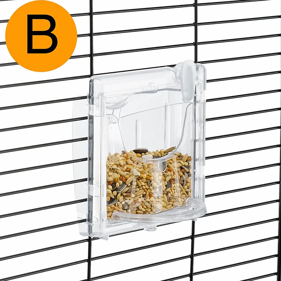 Ferplast BRAVA 1 plastique rotative mangeoire pour cages à oiseaux