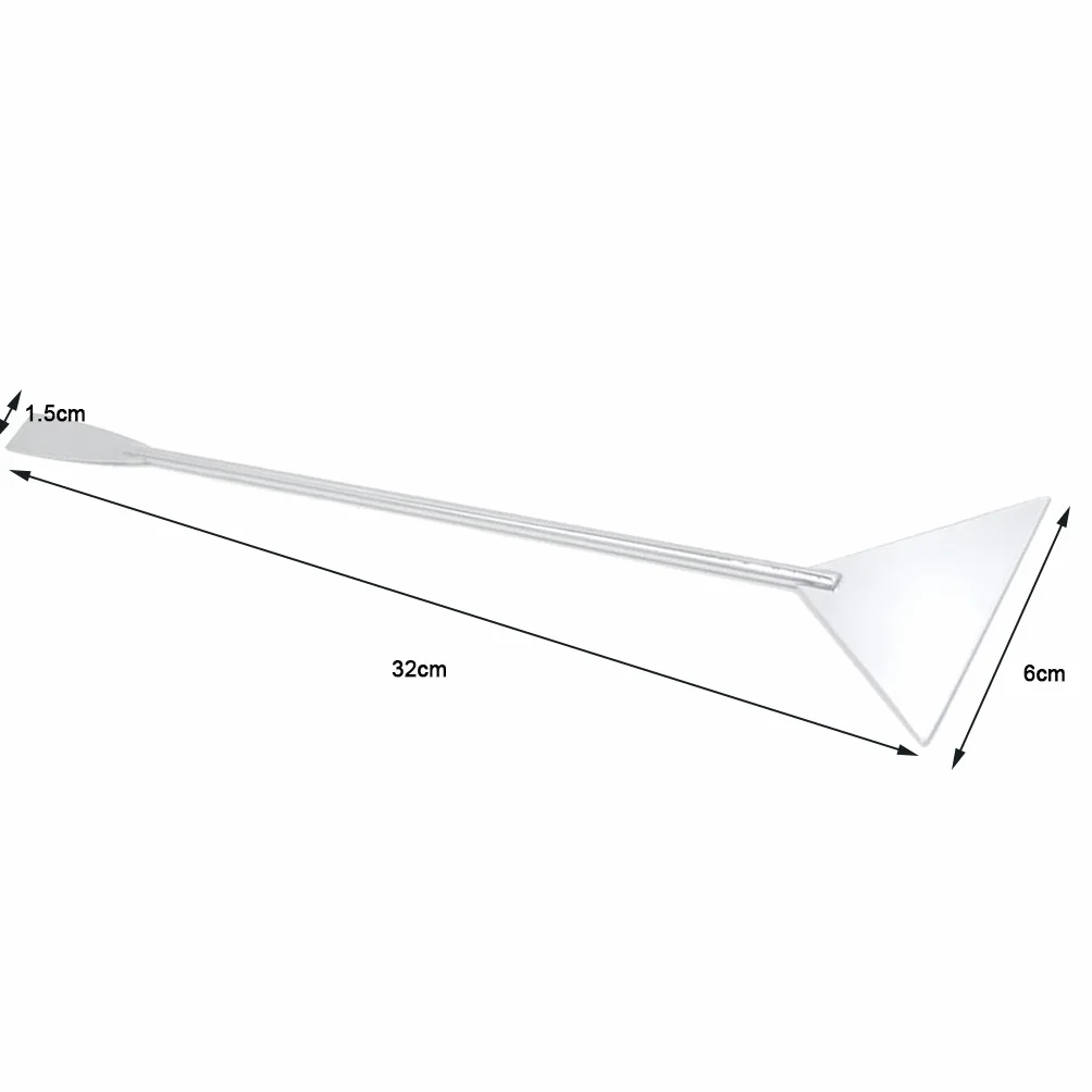 Spatule en acier inoxydable pour aquarium Aquascaping