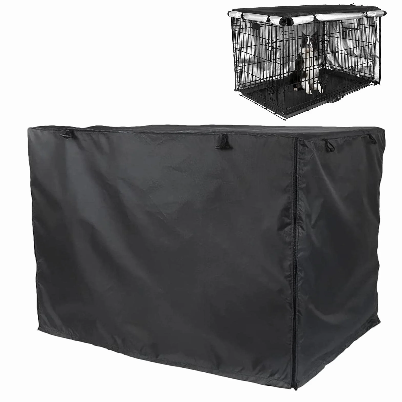 Caisse pour Chien Imperméable Voyage Tissu Grand Moyen Petit Chenil