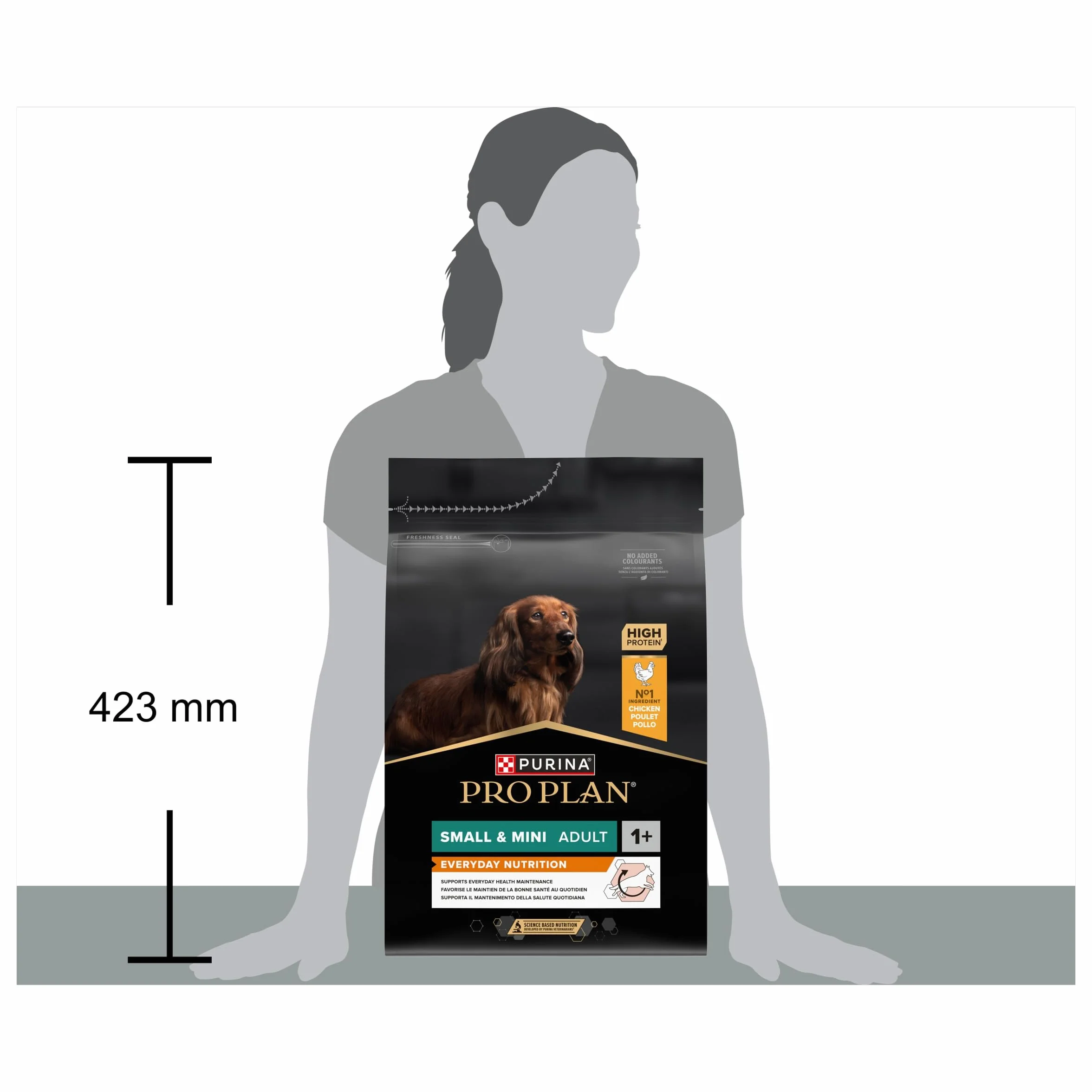 PURINA PRO PLAN Small & Mini Adult Everyday Nutrition Croquettes Chien Adulte Riche en Poulet 3kg