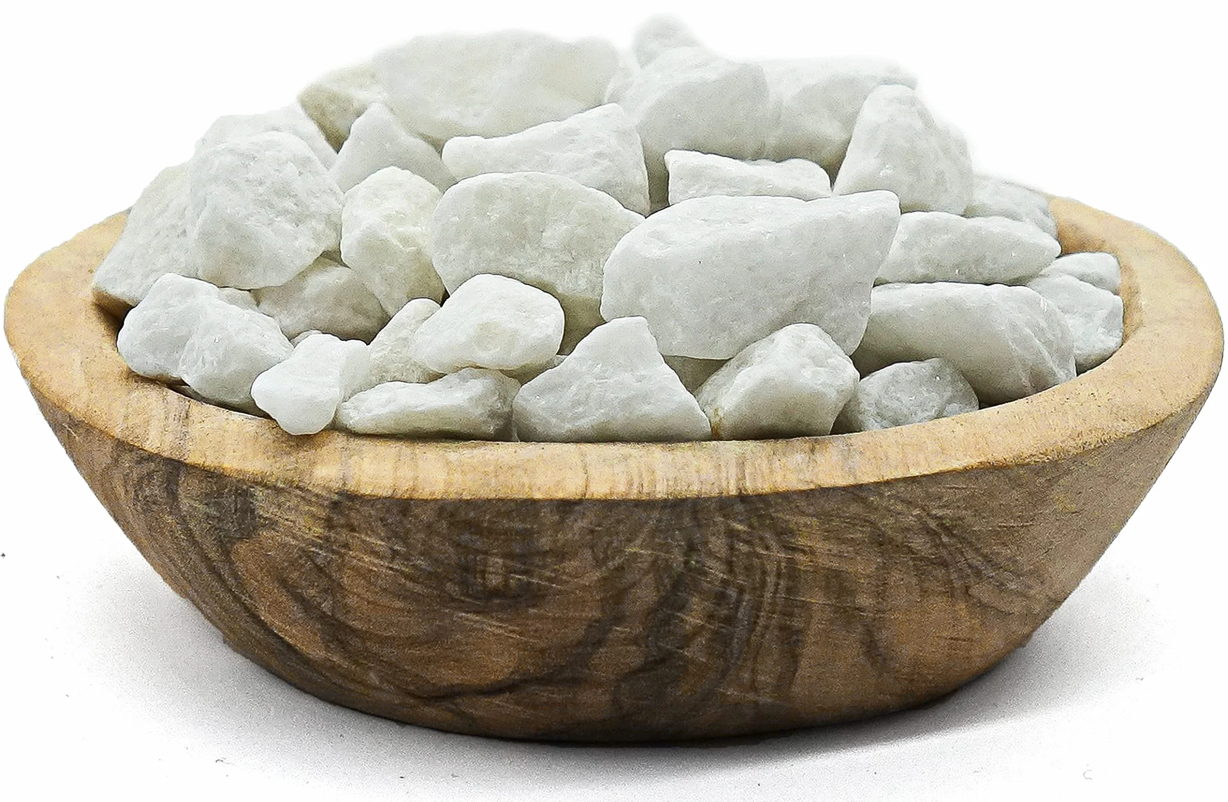 Gravier Aquarium Blanc 1,8 Kg 9-12 mm Décoratif Jardin Extérieur