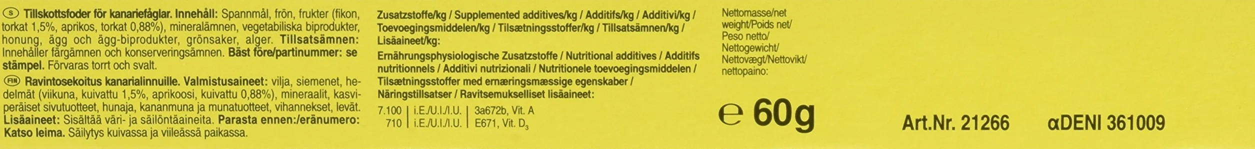 Vitakraft Kräcker Canaris Abricot & Figue