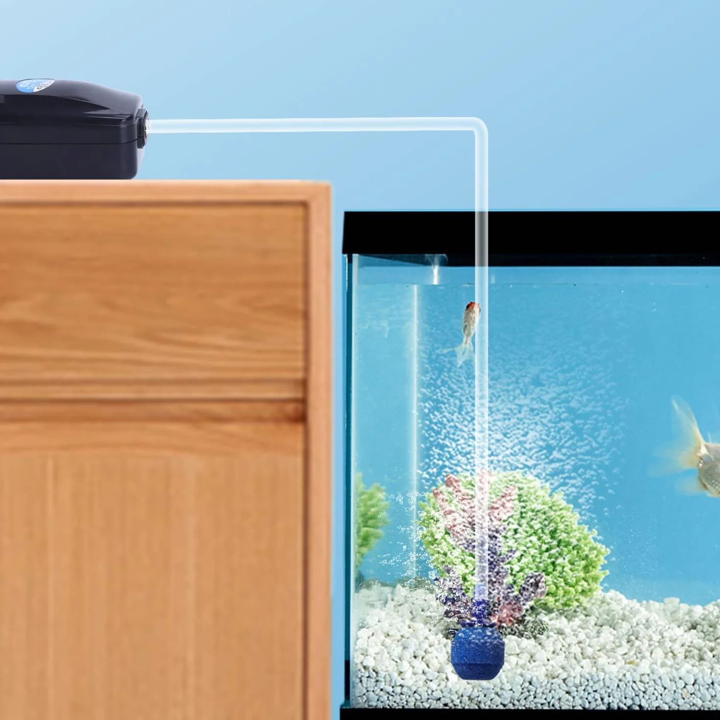 Tube en Silicone Non Toxique 6 mm x 20 Mètres pour Tuyau d'air, Réservoir et Aquarium