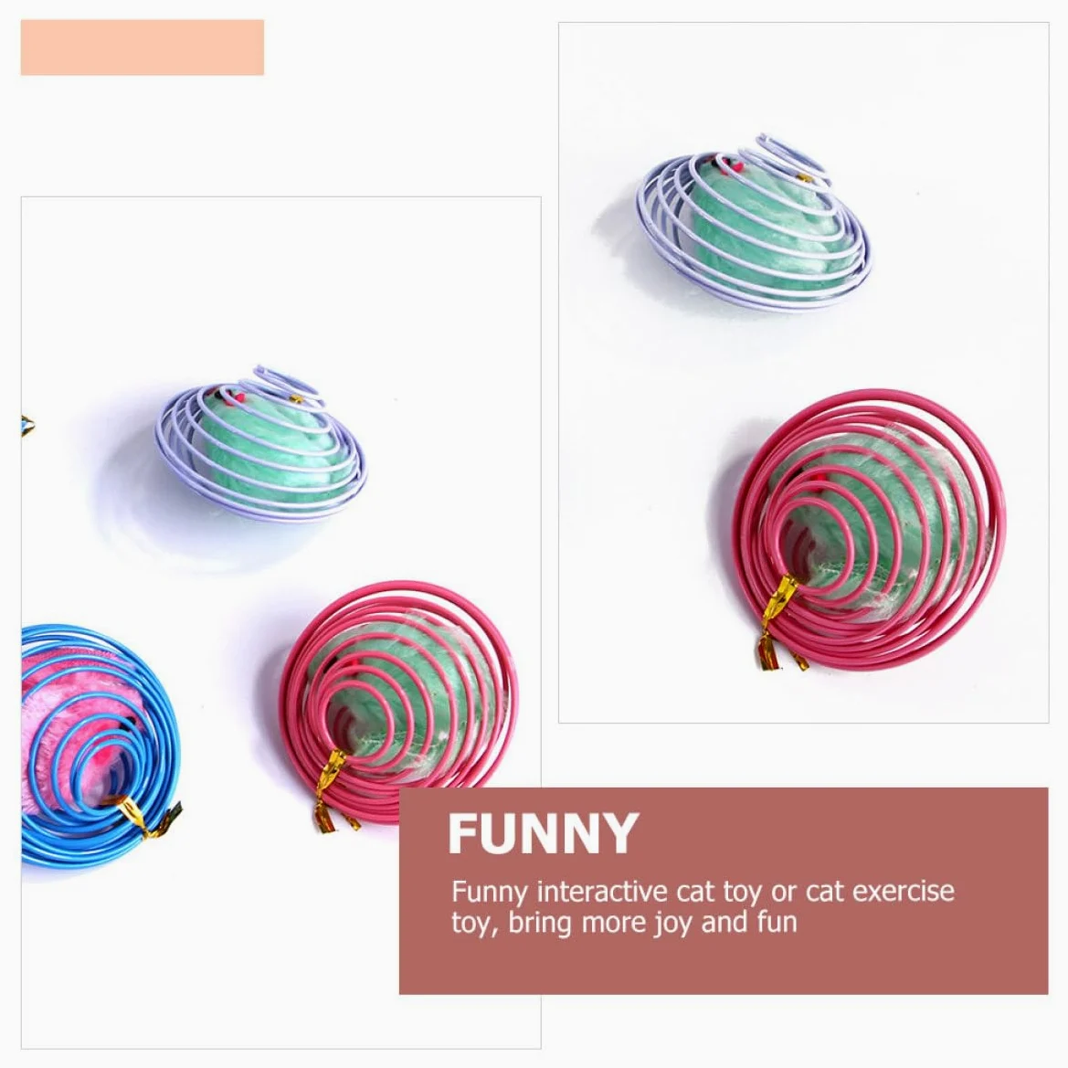 POPETPOP 15pièces Jouets Interactifs pour Chats De Souris Colorées Stimule Exercice Et Réduit Ennui des Félins Accessoire pour Chats Intérieur Fabriqué Matériau Résistant Et Durable