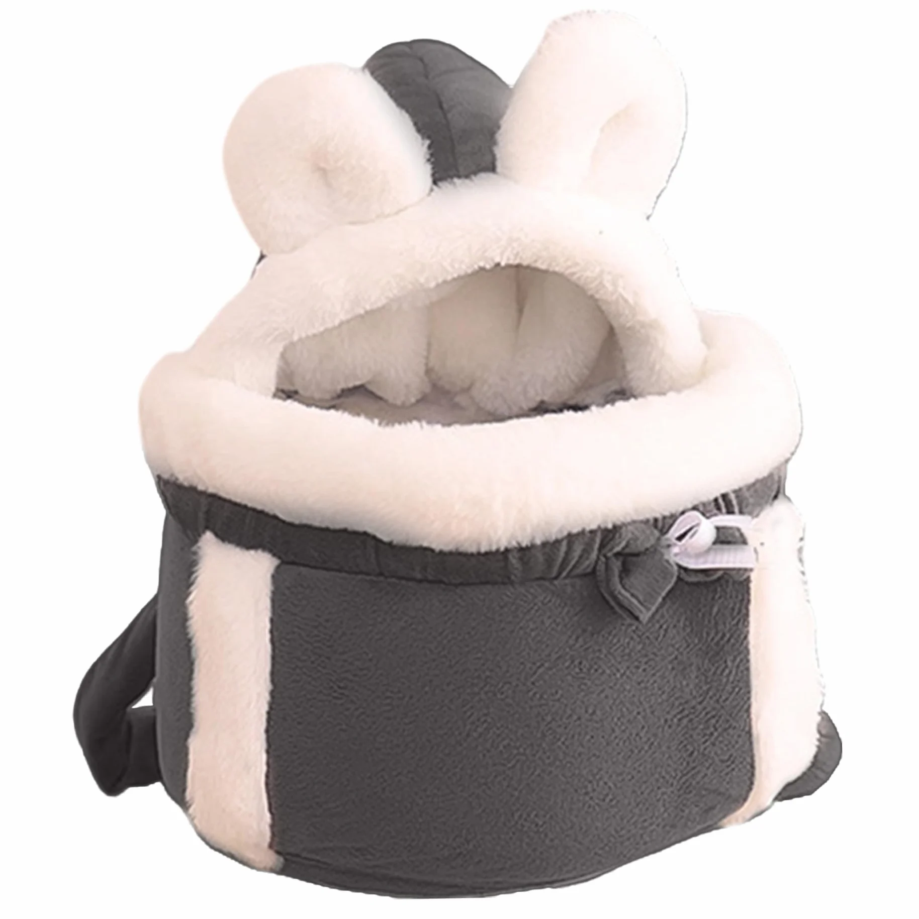 Sac à Dos pour Chat Transport Hiver Chaud Soft Double Pockets Front Carrier