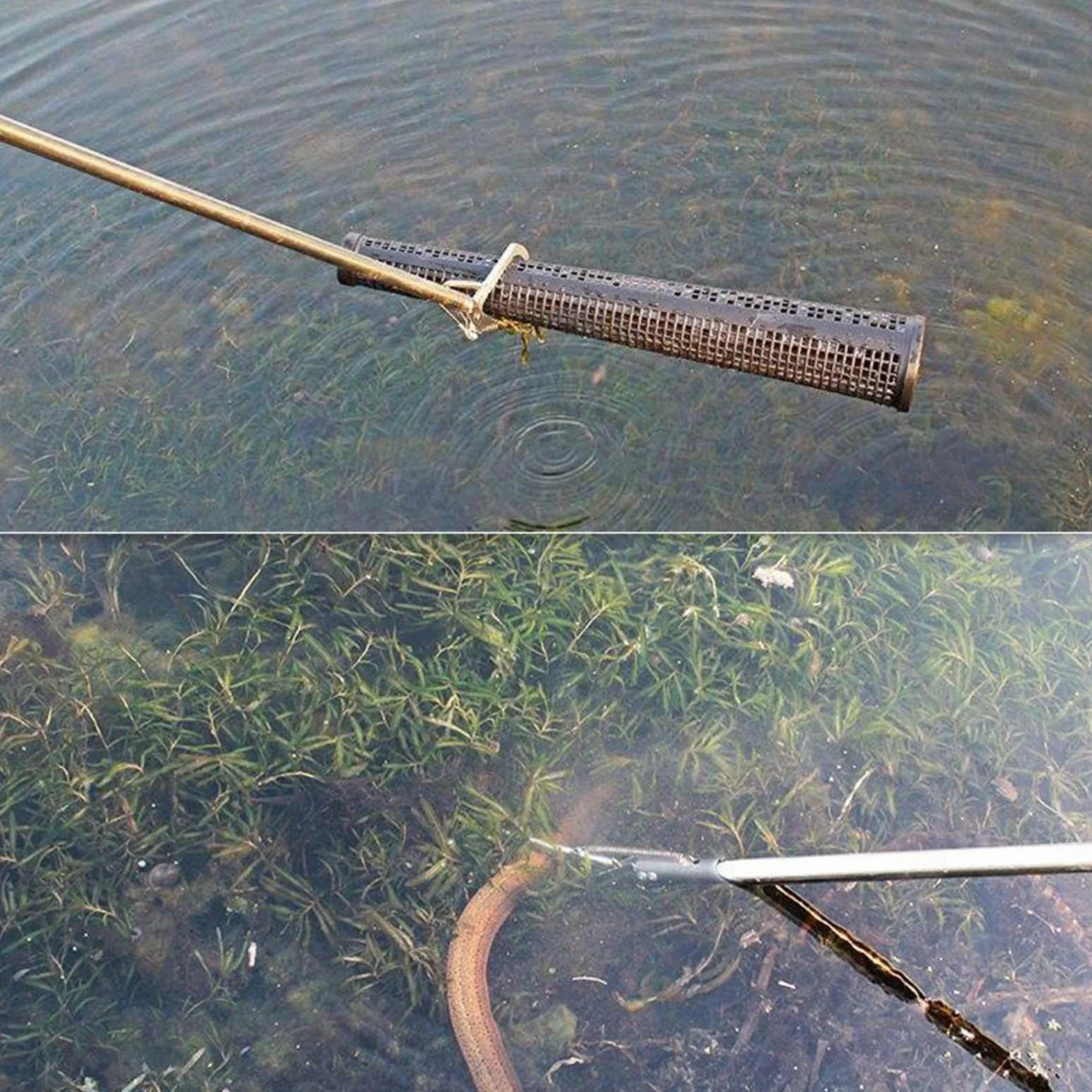 Pince à serpent pliable en acier inoxydable 120 cm
