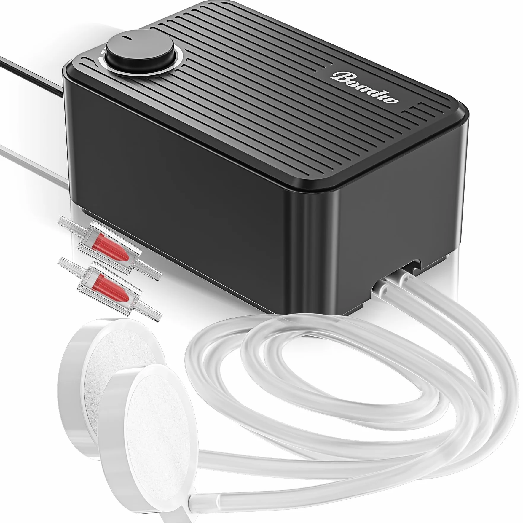 Pompe à air Aquarium Ultra silencieuse 5,5 W Réglable 400L <40db avec Accessoires