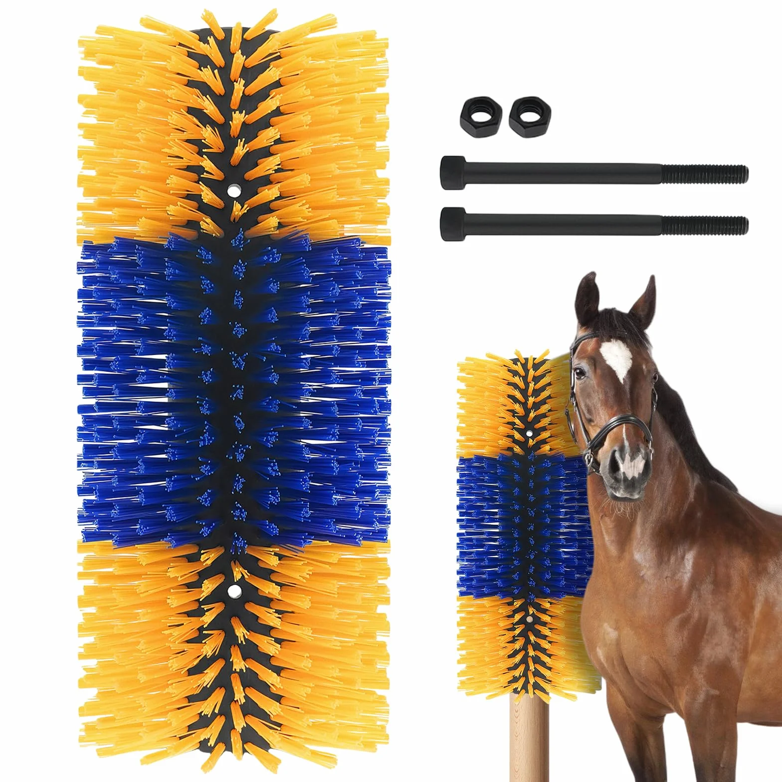 Brosse Anti-rayures Set Pour Bétail Vaches Chevaux Chèvres Bovins