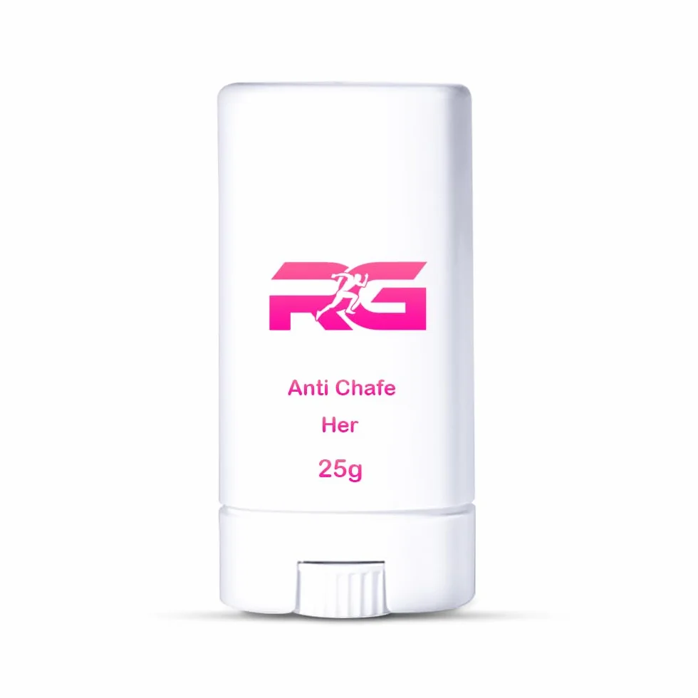 RG Her Anti Chafe Balm Stick 25g Soothing Protecting Balm Skin Irritation Chafing Prevention Natural Moisturizing Formula Sensitive Skin