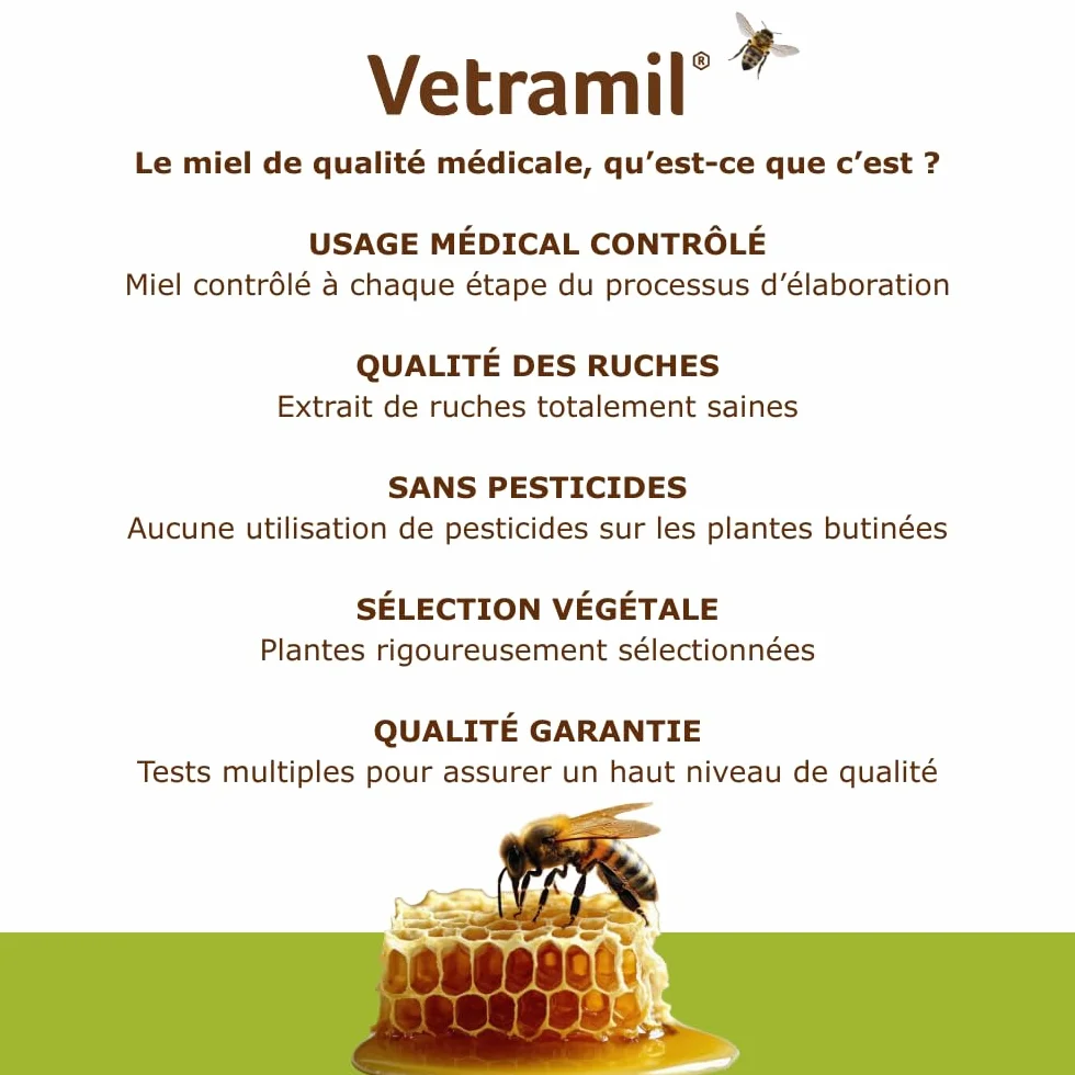 Anidev Vetramil Pommade Protectrice 30g Peaux Fragilisées Miel Huiles Essentielles