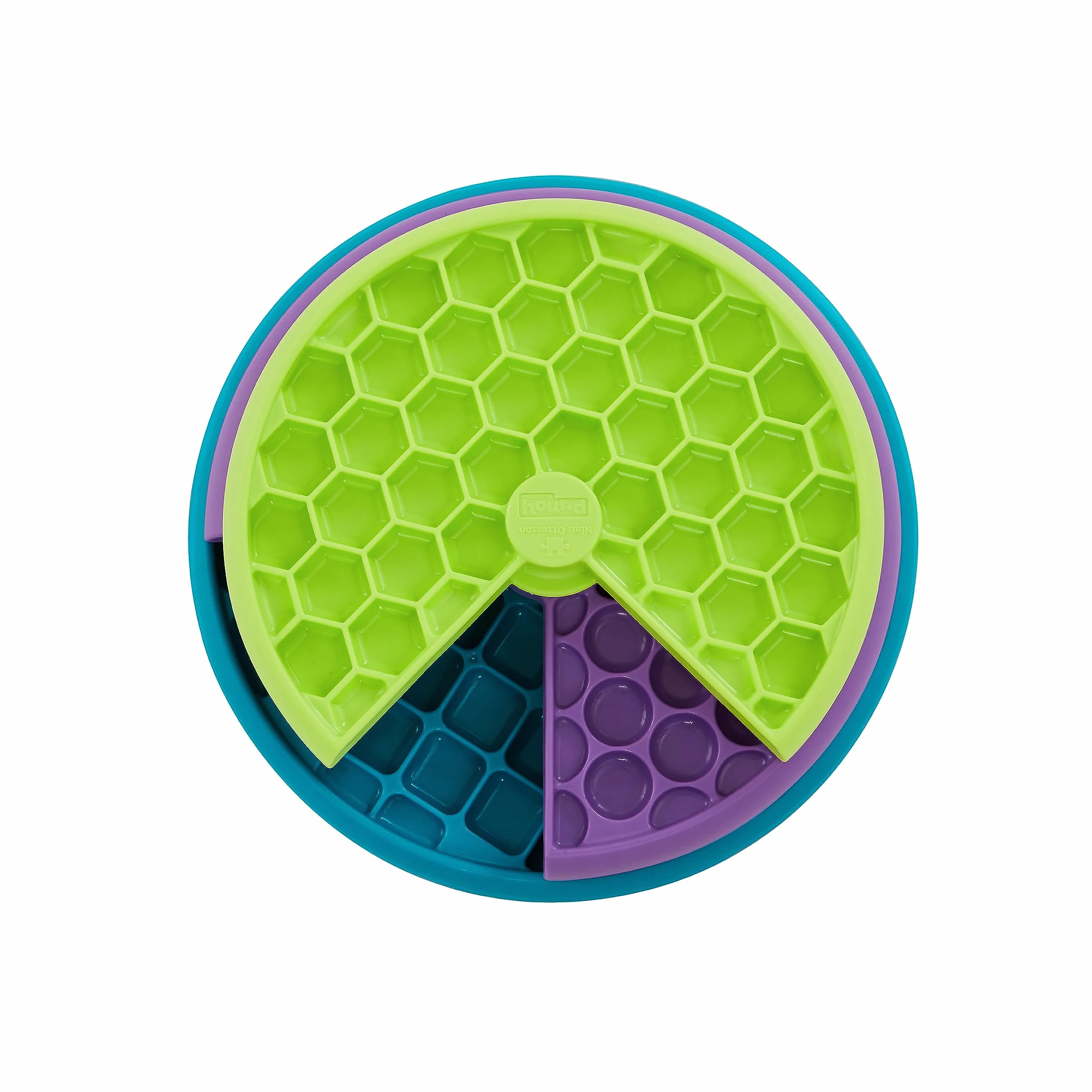 Outward Hound Nina Ottosson Lickin' Layers Puzzle Interactif Gamelle Anti-glouton Chien