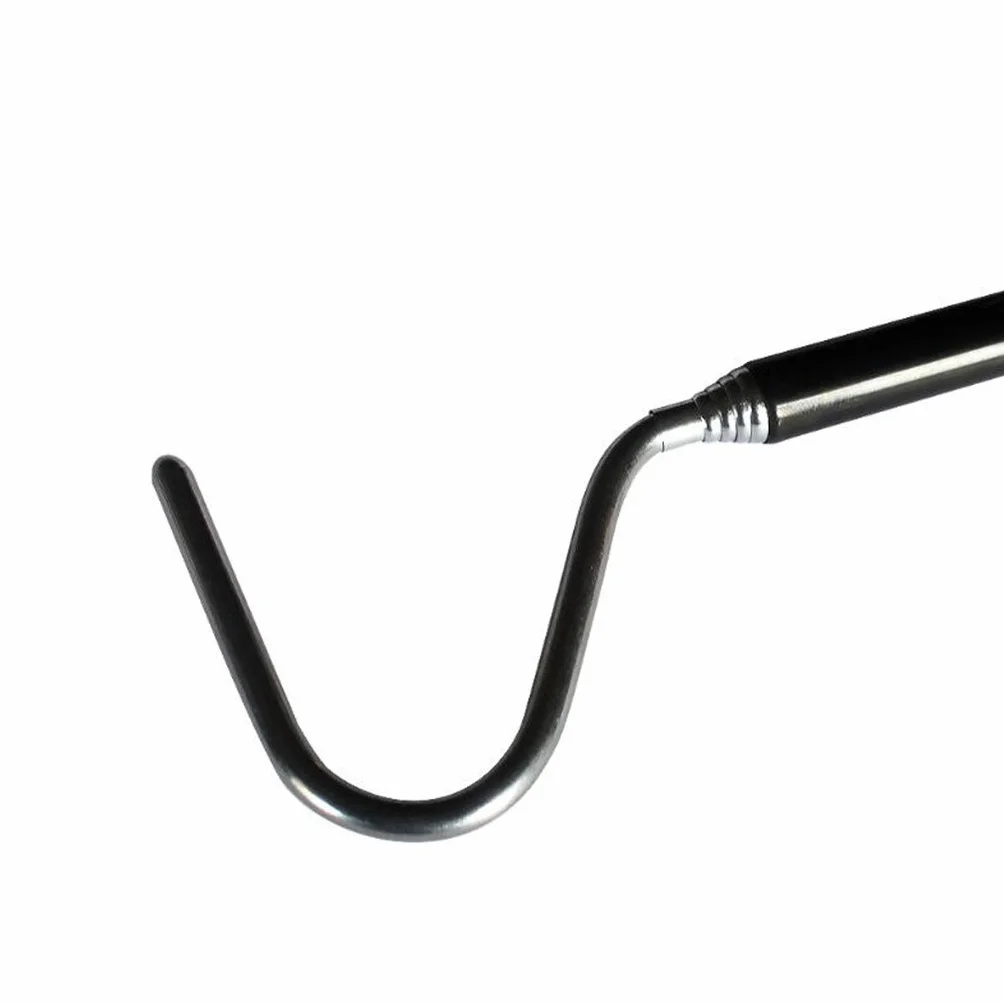 Pince Crochet Reptile Téléscopique 66cm Acier Inoxydable Outil Prise de Serpent
