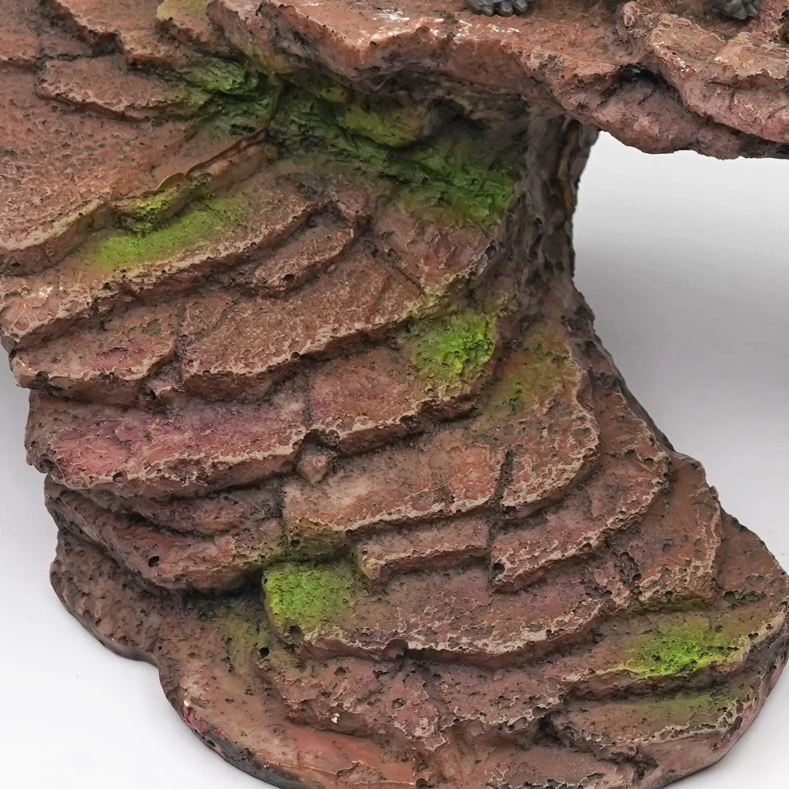 Cachette Reptile Plateforme Tortue Terrasse Cave Salamandre Gecko Leopard Cache Reptile Cave Dragon Barbu Sanctuaire Habitat Terrarium Decoration
