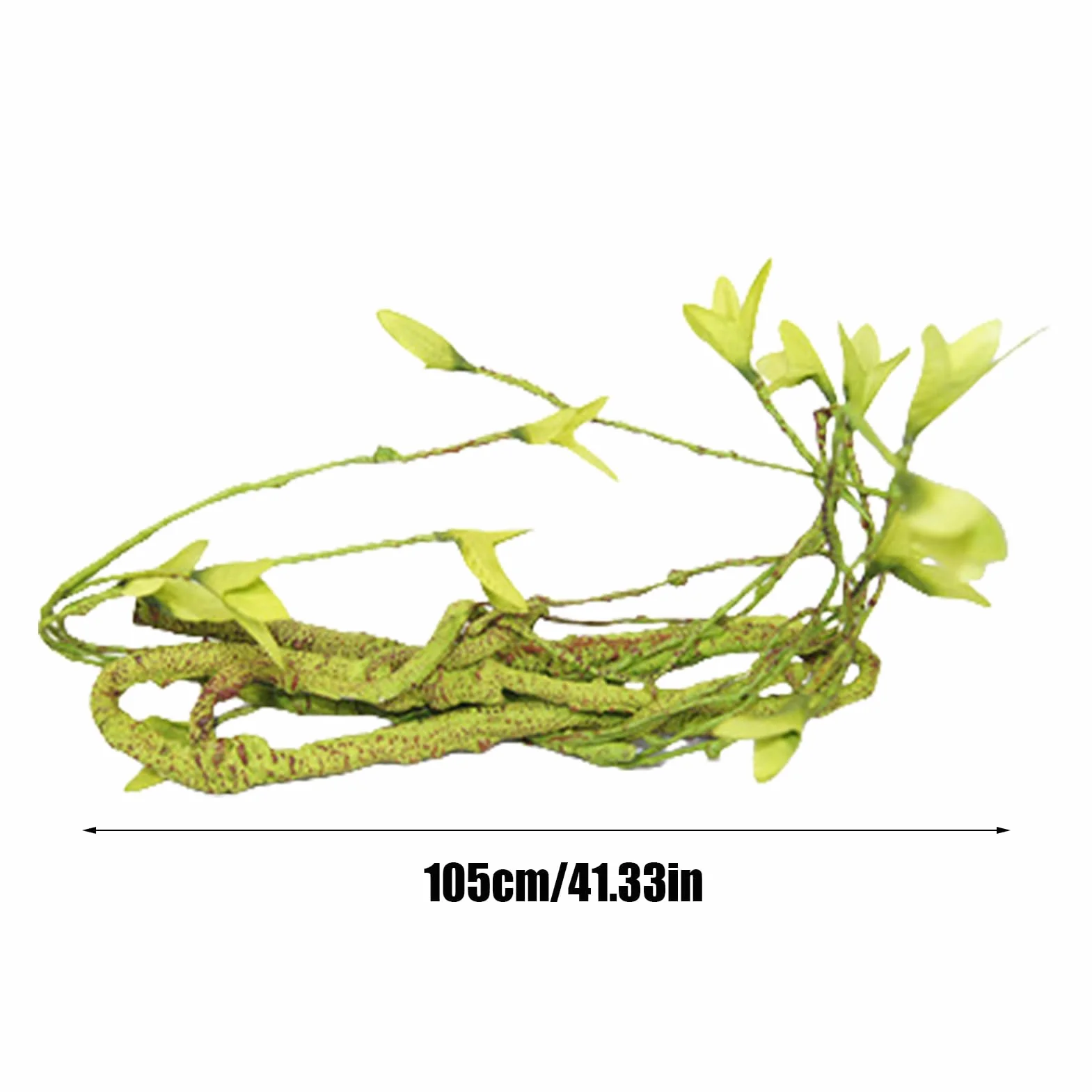 Générique Branches pour Reptiles Grimpeurs - Accessoires De Cage pour Caméléons | Décor De Vignes Artificielles Naturelles pour Dragon Barbu Grenouille Serpent Crabe De Terre Tarentule