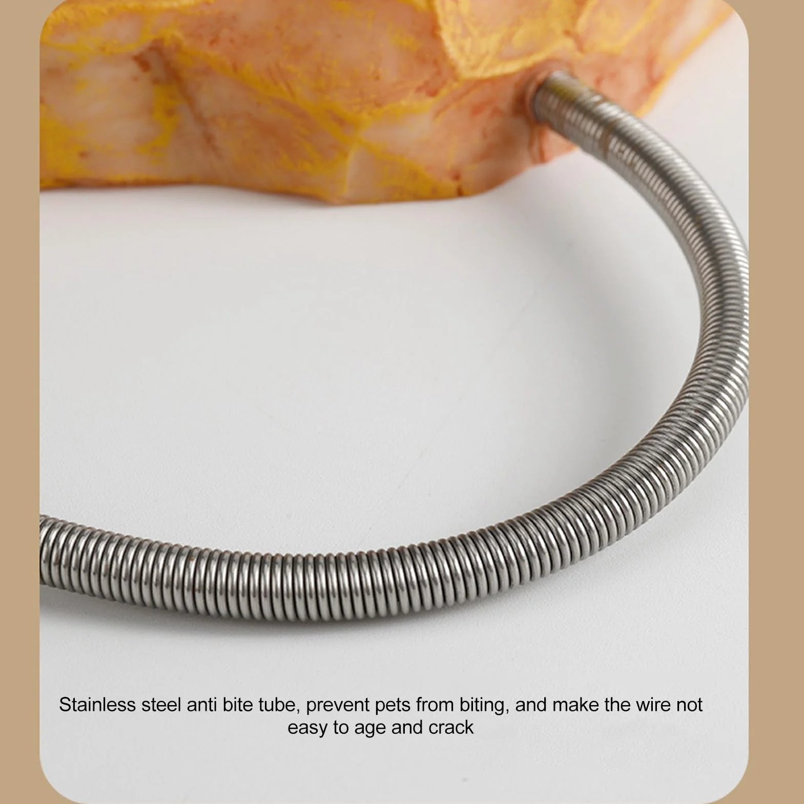 TOPINCN Chauffage pour Reptiles, Isolation de Roche, Animaux de Compagnie, Chauffage de Température pour Tortue, Tension, Pièces de Rechange pour Chauffage de Patio (Prise UE)