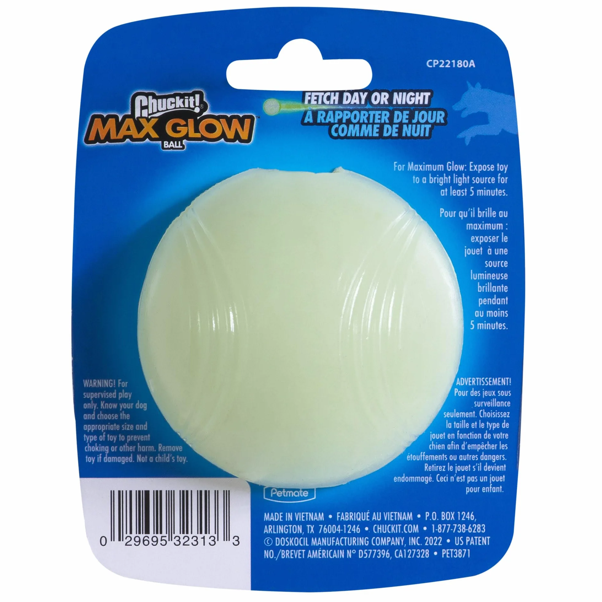 Chuckit! Max Glow Medium 1-Pack