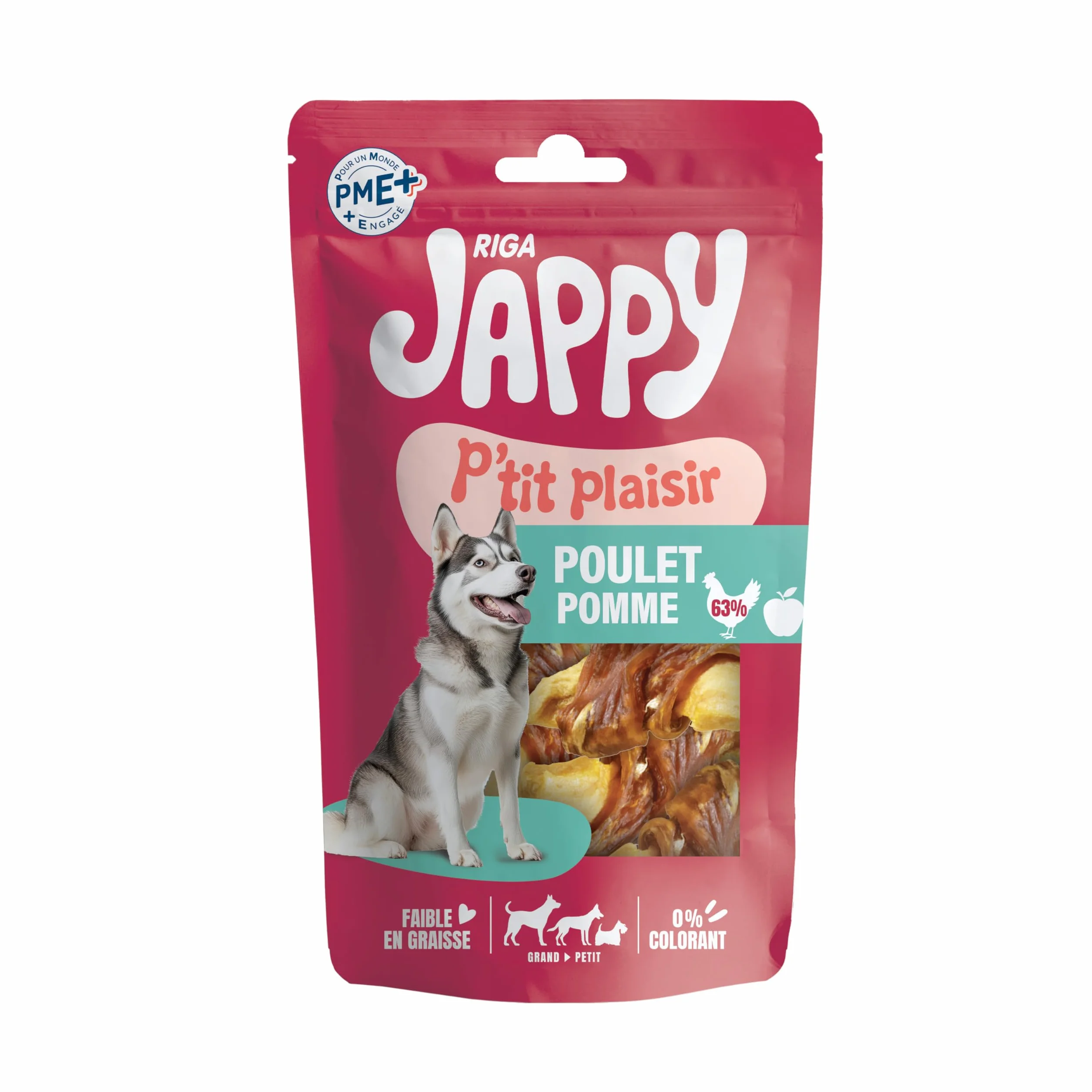 Chick'Os Pomme Riga 4185 Sachet 70 g