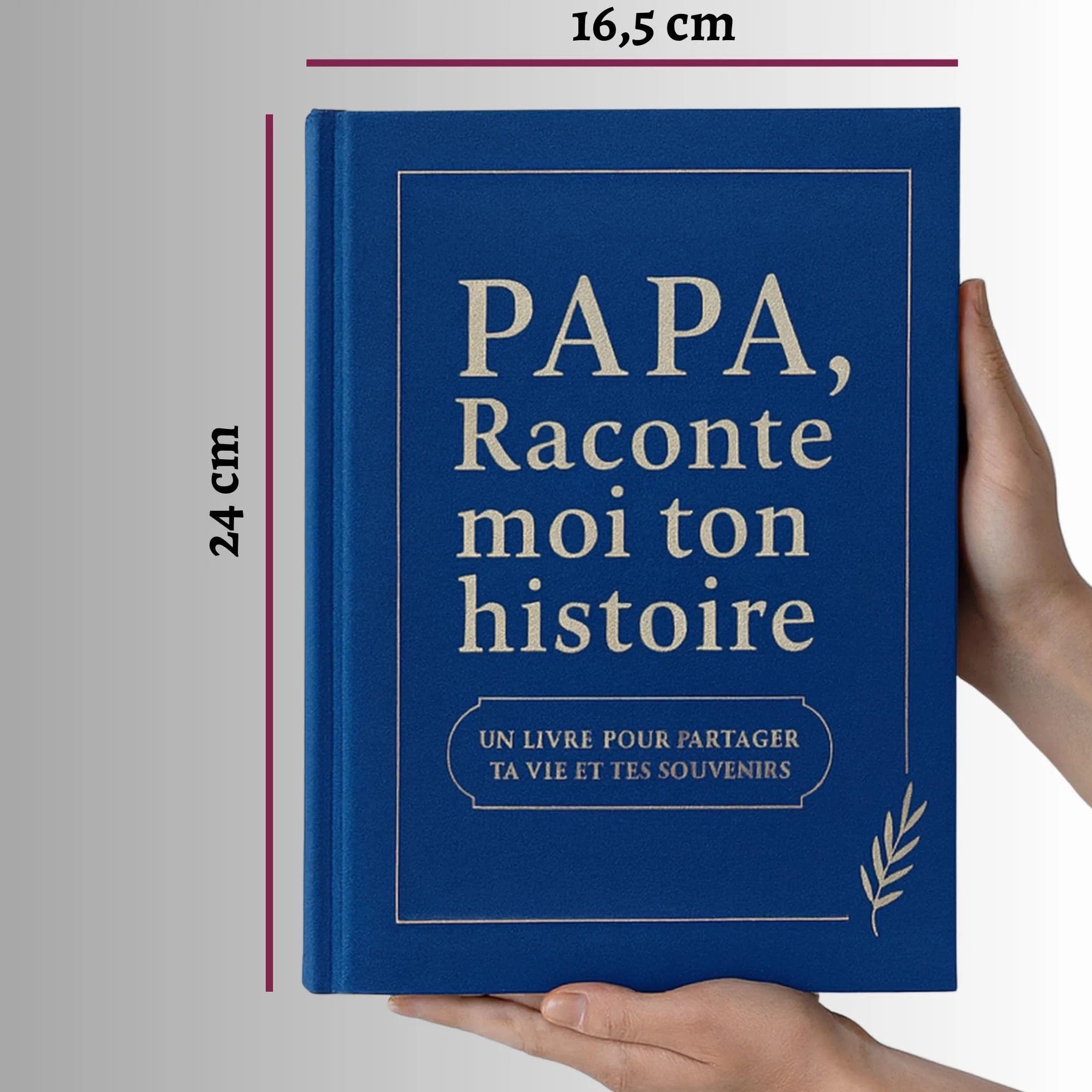 Livre souvenirs à remplir par papa – Journal guidé pour transmettre sa vie et ses souvenirs