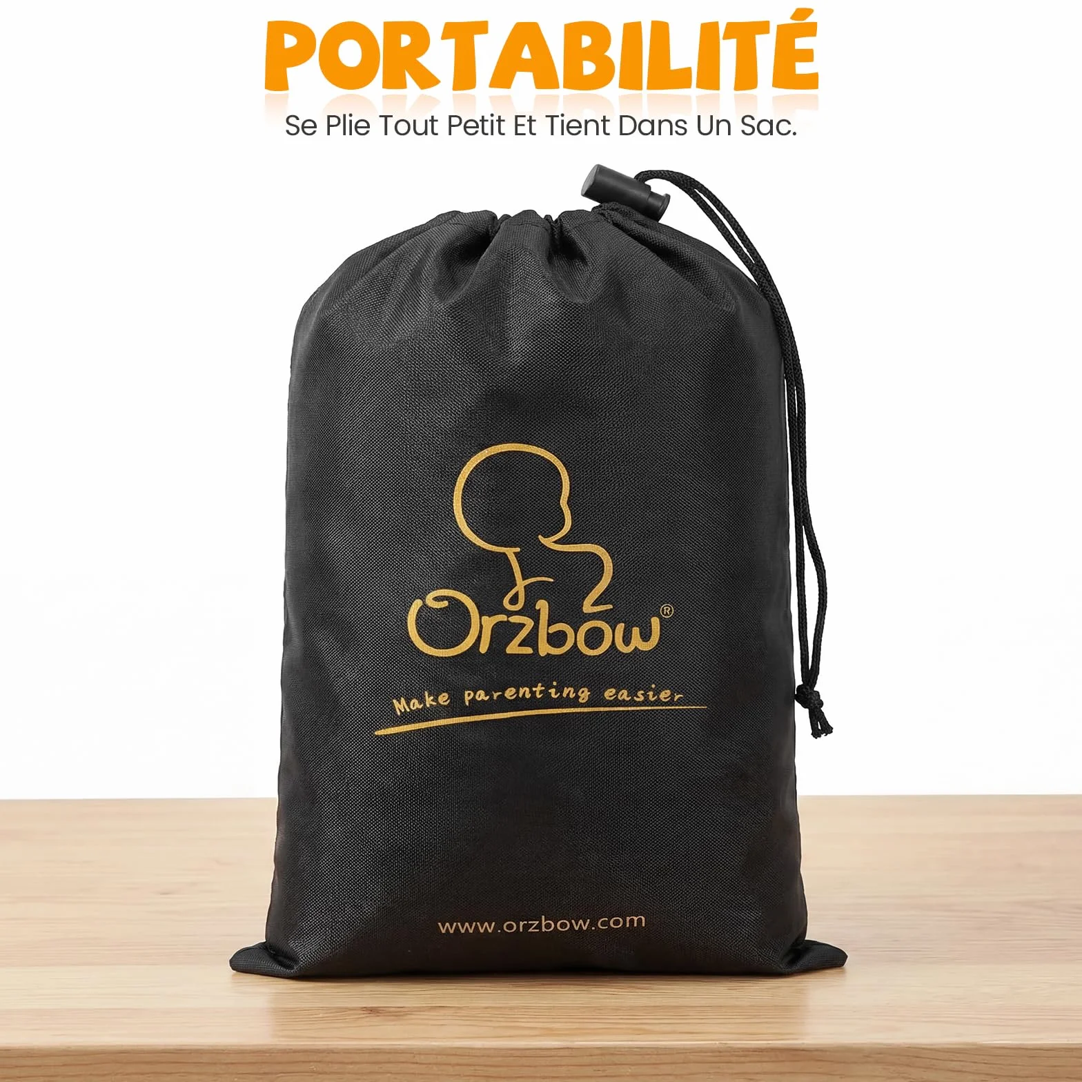 Lot de 2 Moustiquaire Poussette Universelle avec Bord Élastique, Maille Polyester Résistante, Protection Insectes, Noir