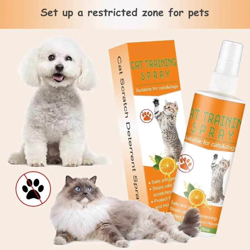 Spray Anti Griffure pour Chat, Protecteur de Meubles, 120 ML