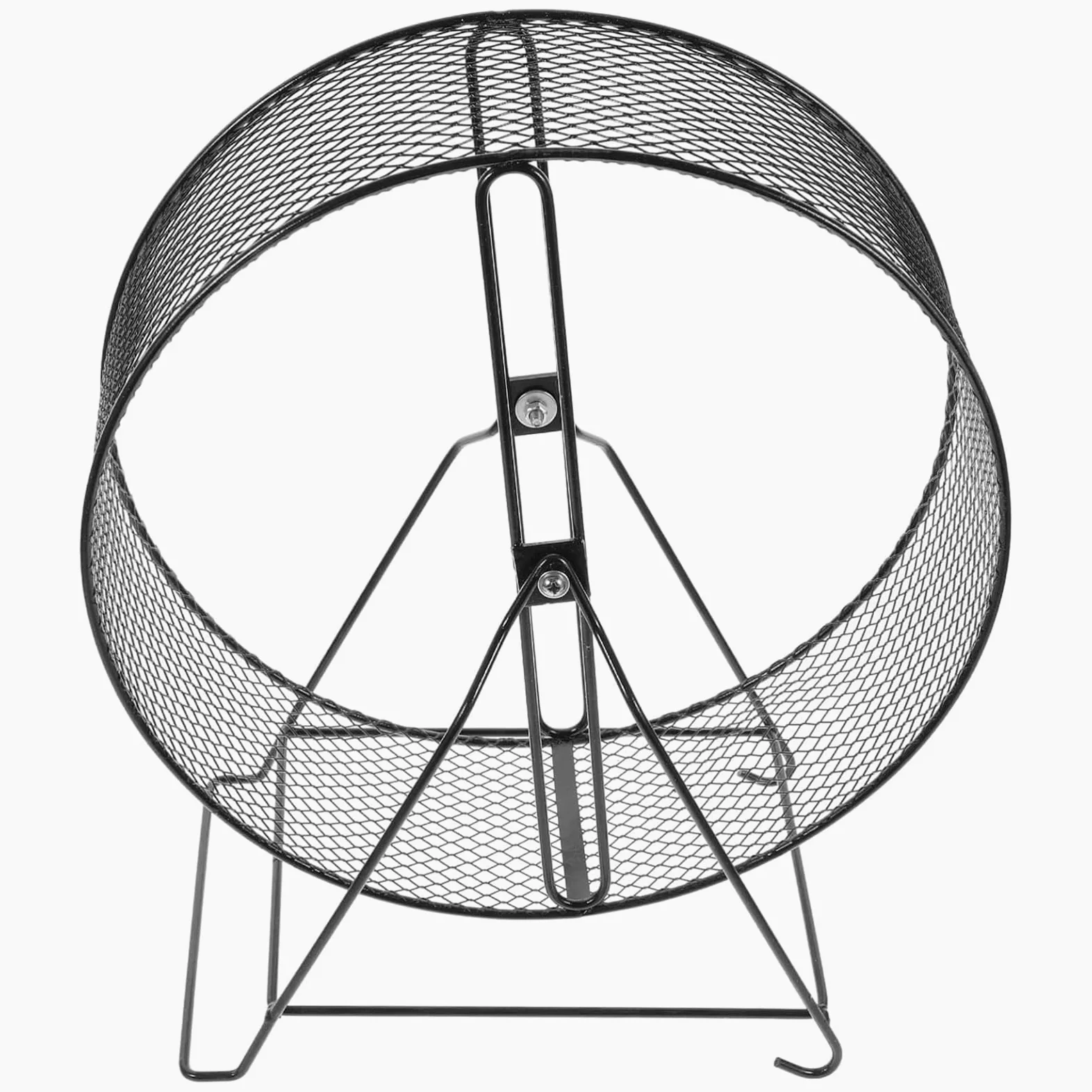 Roue en métal silencieuse pour hamster, plan de fer permanent pour les petits animaux, la coupe des onguis et le fitness, plusieurs roues fonctionnelles pour petits animaux