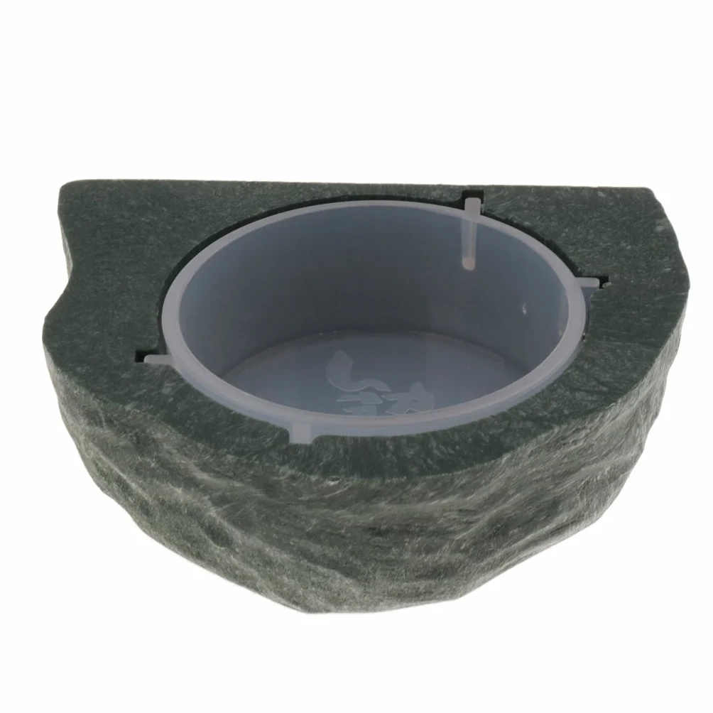 Mini mangeoire magnétique pour gecko, nourriture ou eau Vert