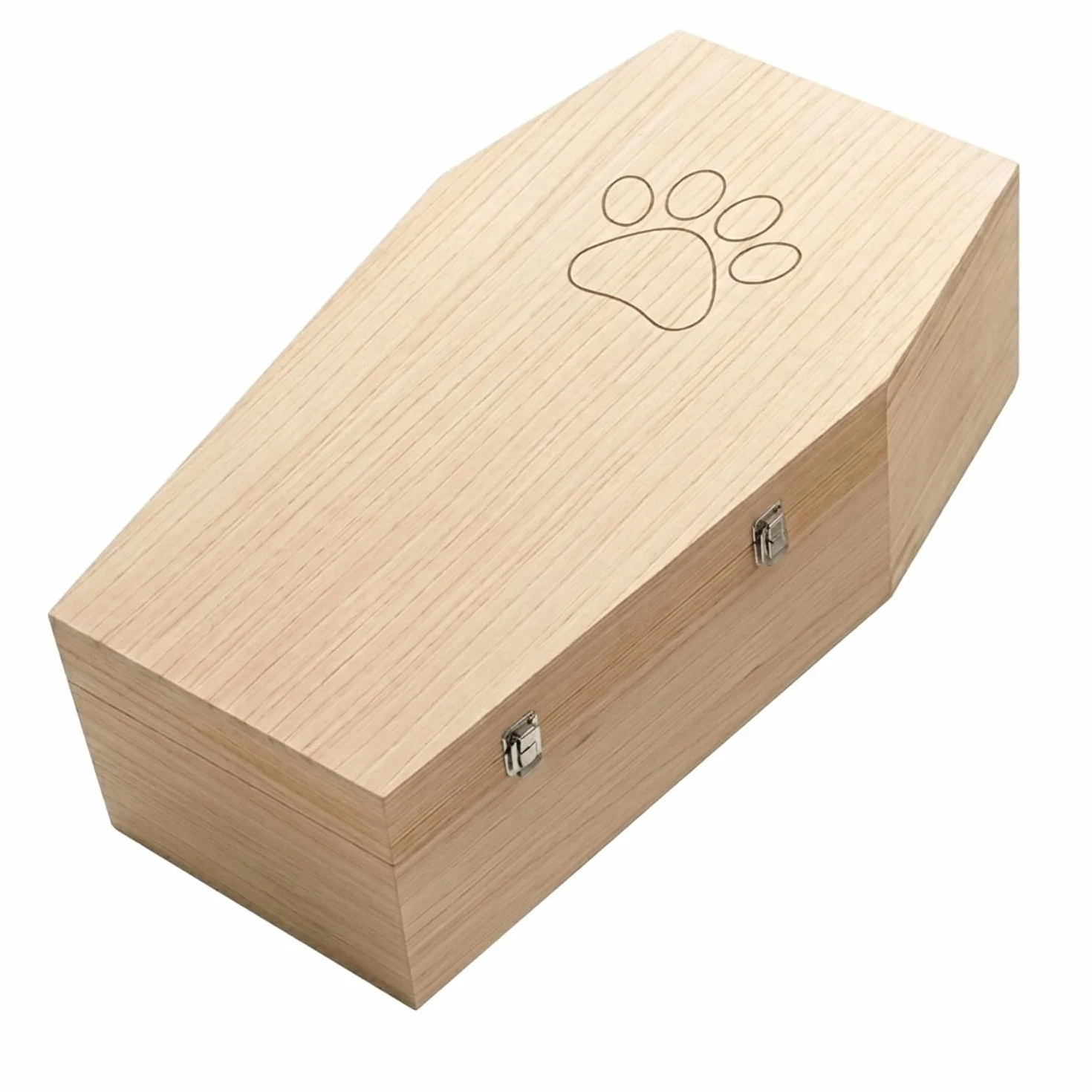 PrimoLiving Cercueil en bois naturel XXL pour grands animaux