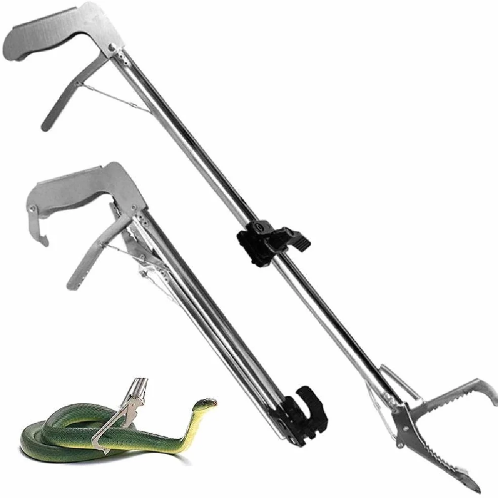 Pince serpent professionnelle 71,1 cm 101,6 cm 119,4 cm robuste attrape-serpent métal