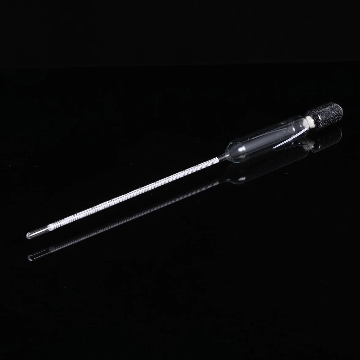 NOLITOY 2 Pièces Densimètre Verre pour Aquarium Eau de Mer Flotteur Précis Mesure Salinité Température