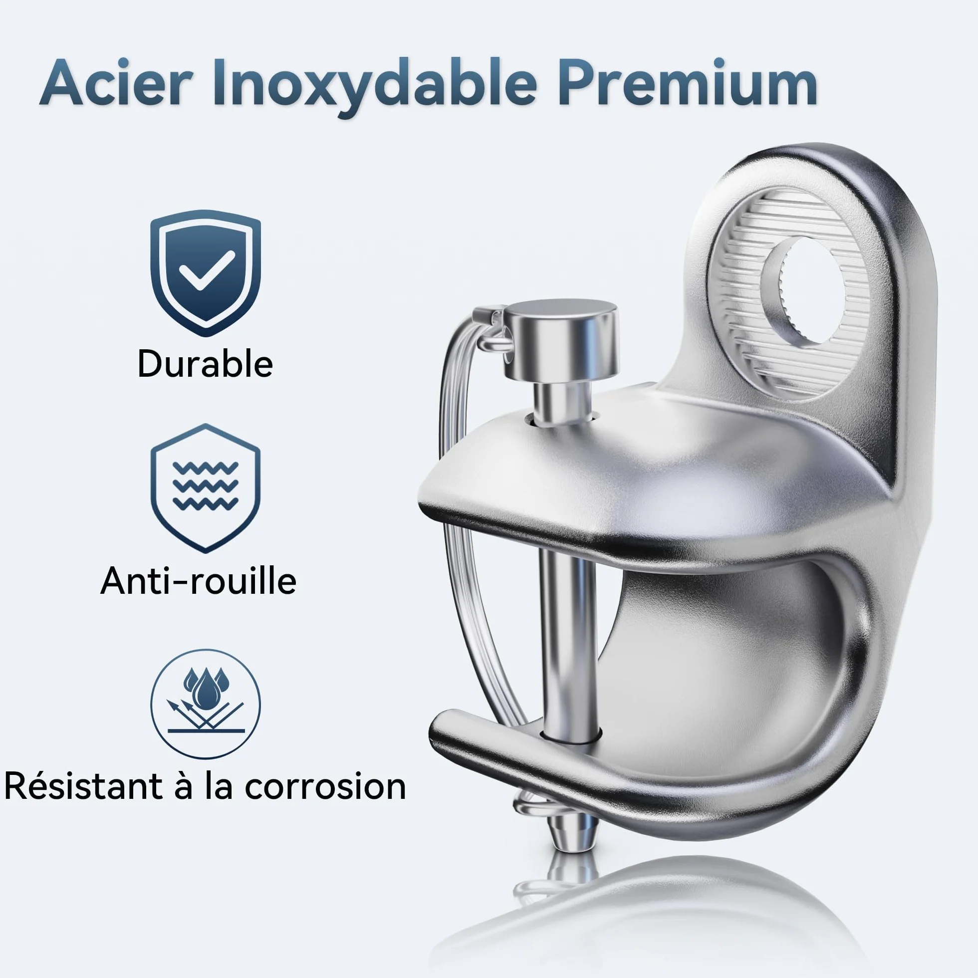 Raccord de remorque de vélo Thule Chariot Coaster avec goupille de sécurité