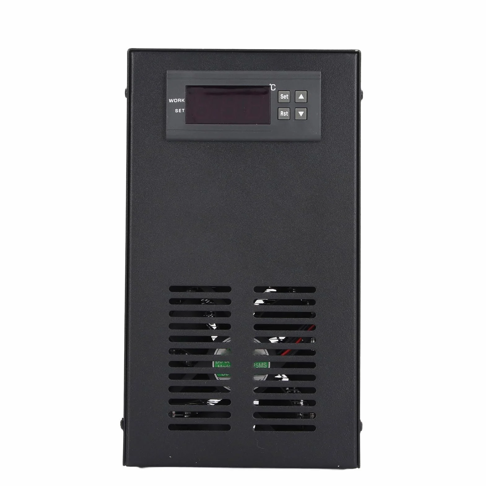 Refroidisseur d'eau Système de Refroidissement Silencieux 70W pour Aquarium Eau Douce et Salée R134a adapté aux Crevettes Coralliennes (Prise UE)
