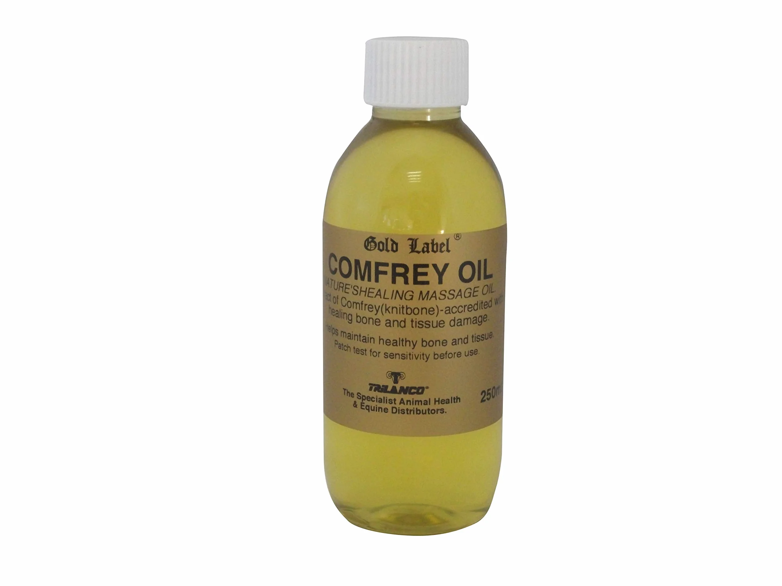 Gold Label Huile de Consoude pour Cheval Jambe et Musculaire