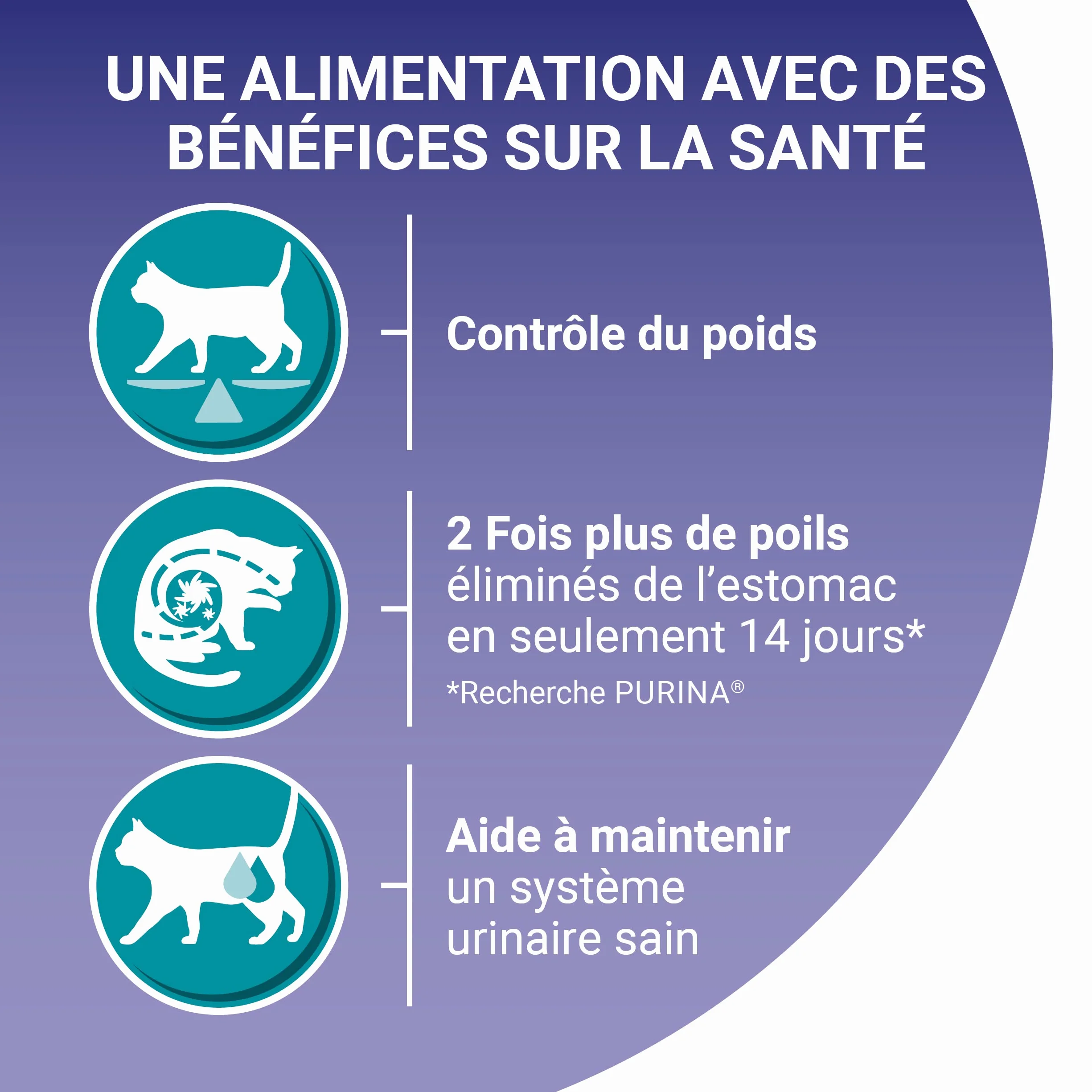 PURINA ONE BIFENSIS Croquettes Chat Stérilisé d'Intérieur Truite Aide contrôle poids système urinaire sain