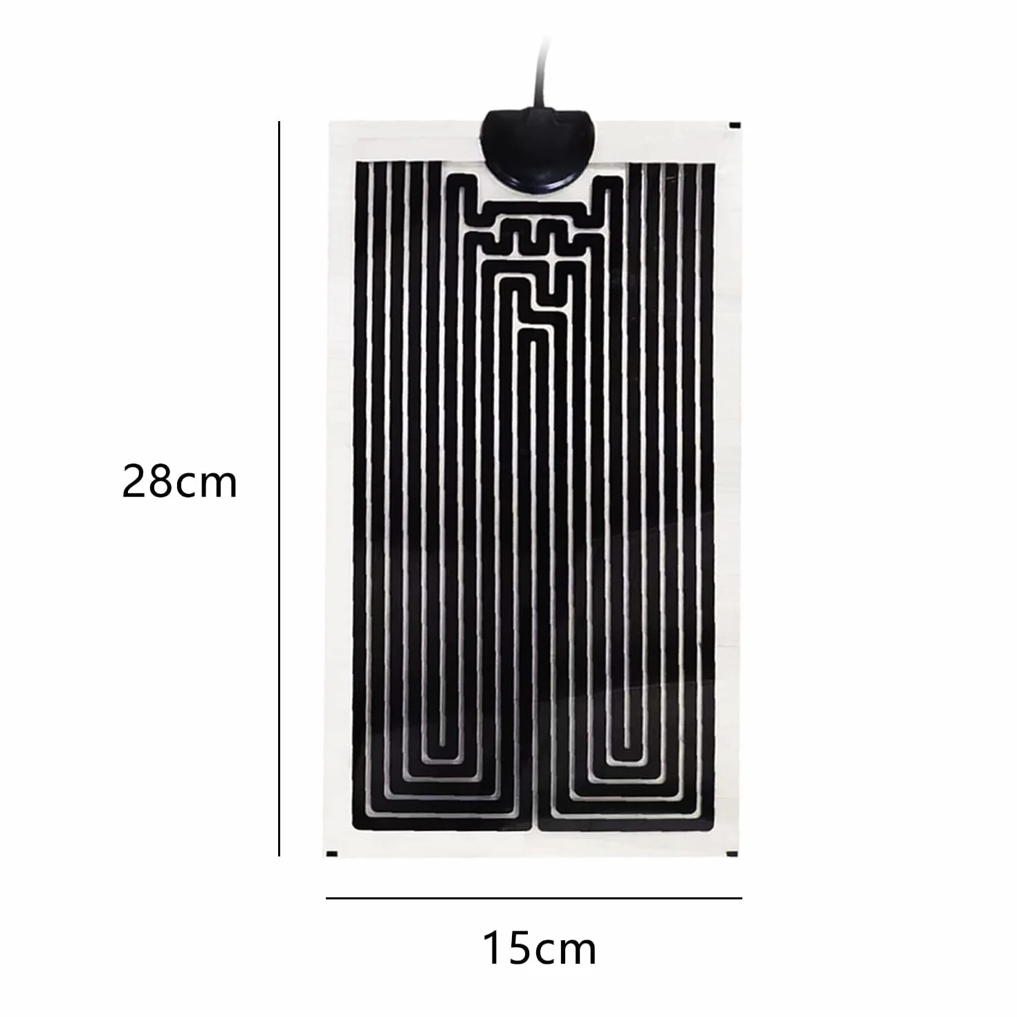 Coussin chauffant réglable 14 W pour reptiles réservoir en verre