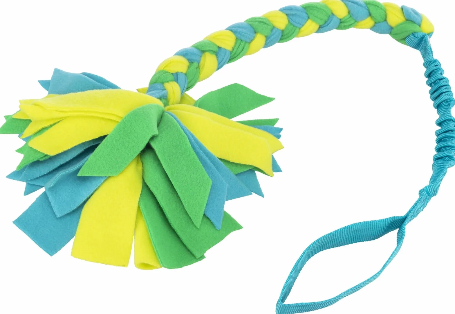 TRIXIE Bungee Tugger Jouet Chien Polaire 85 cm Corde Jeu Tirer pour Chiens Petits Moyens