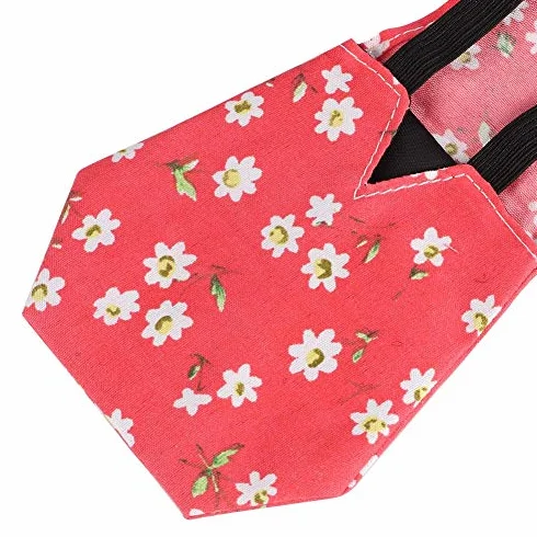 Couche Réglable pour Volaille Vêtement Protection Poule Oie Canard Pigeon Taille M Rouge